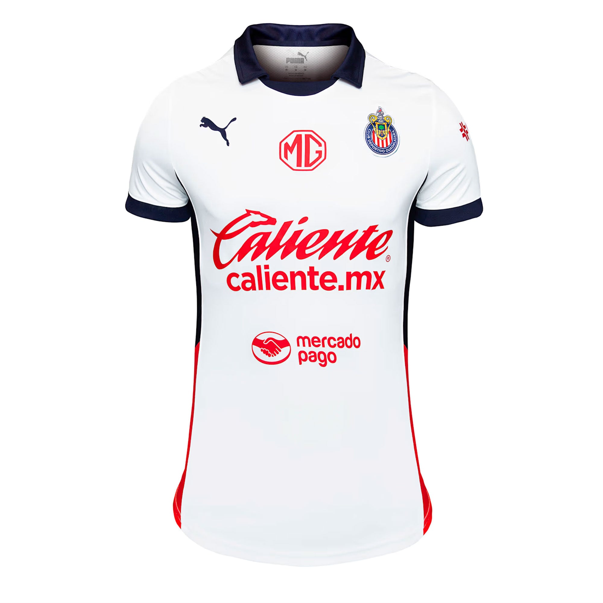 PUMA Women's Chivas De Guadalajara 2024/25 Away Jersey White/Red、mySite、bottomscart