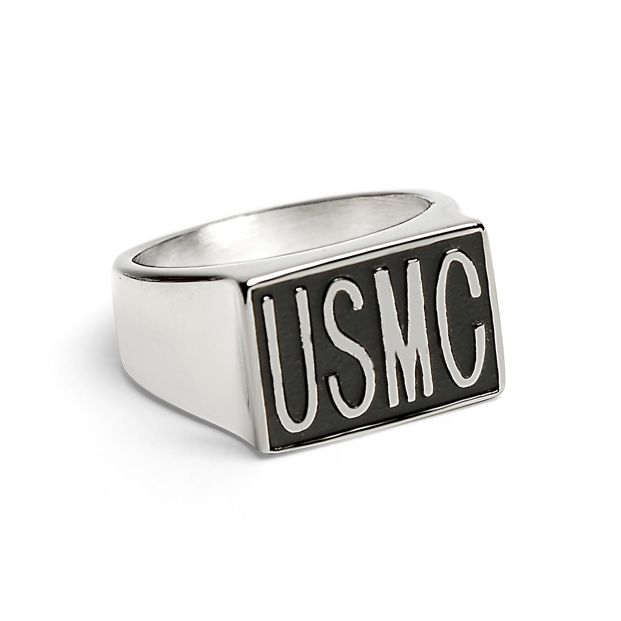 Stainless Steel USMC Signet Ring / MCR4062、mySite、dreamappss