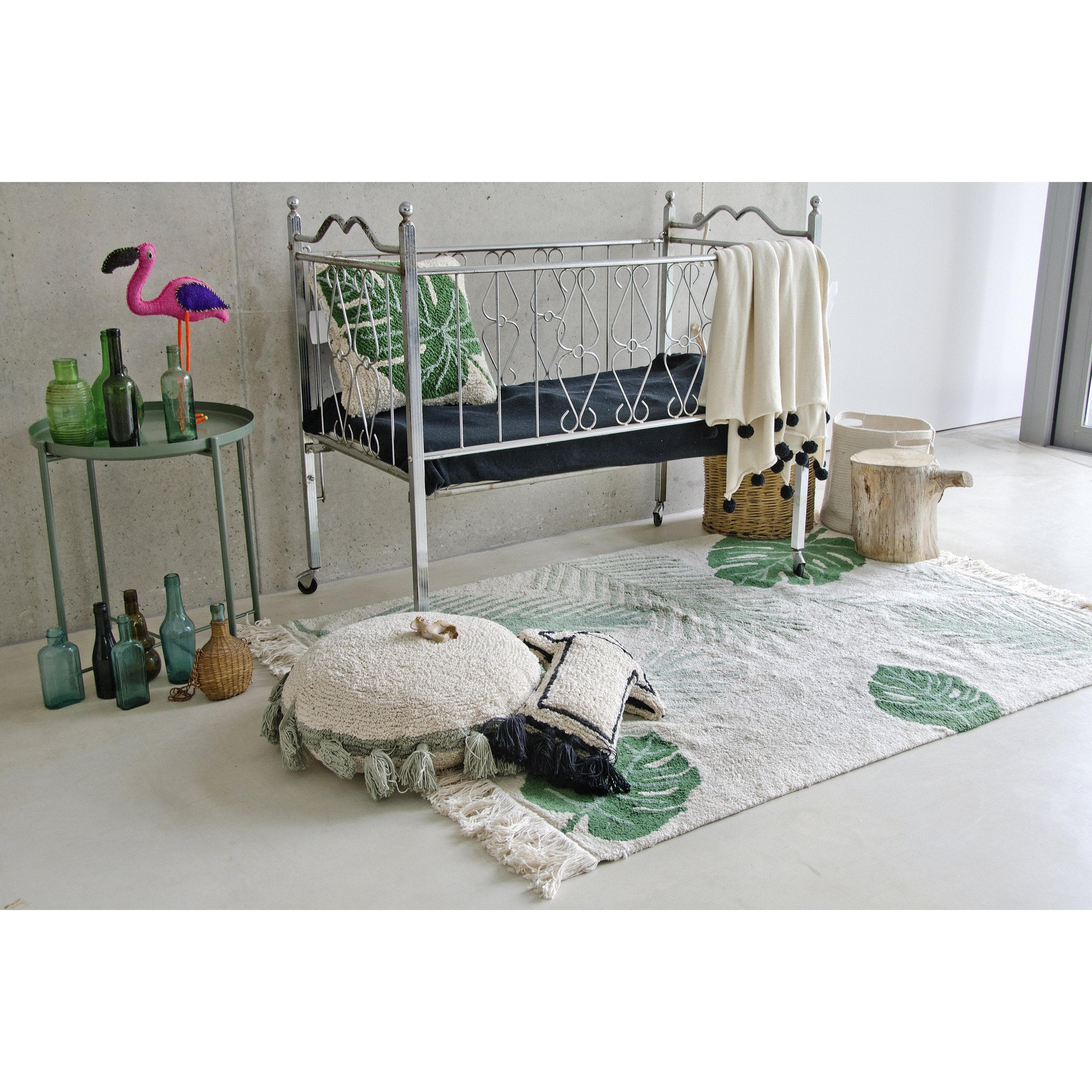 Tropical Green Machine Washable Area Rug、mySite、gigharbornorthrealestate