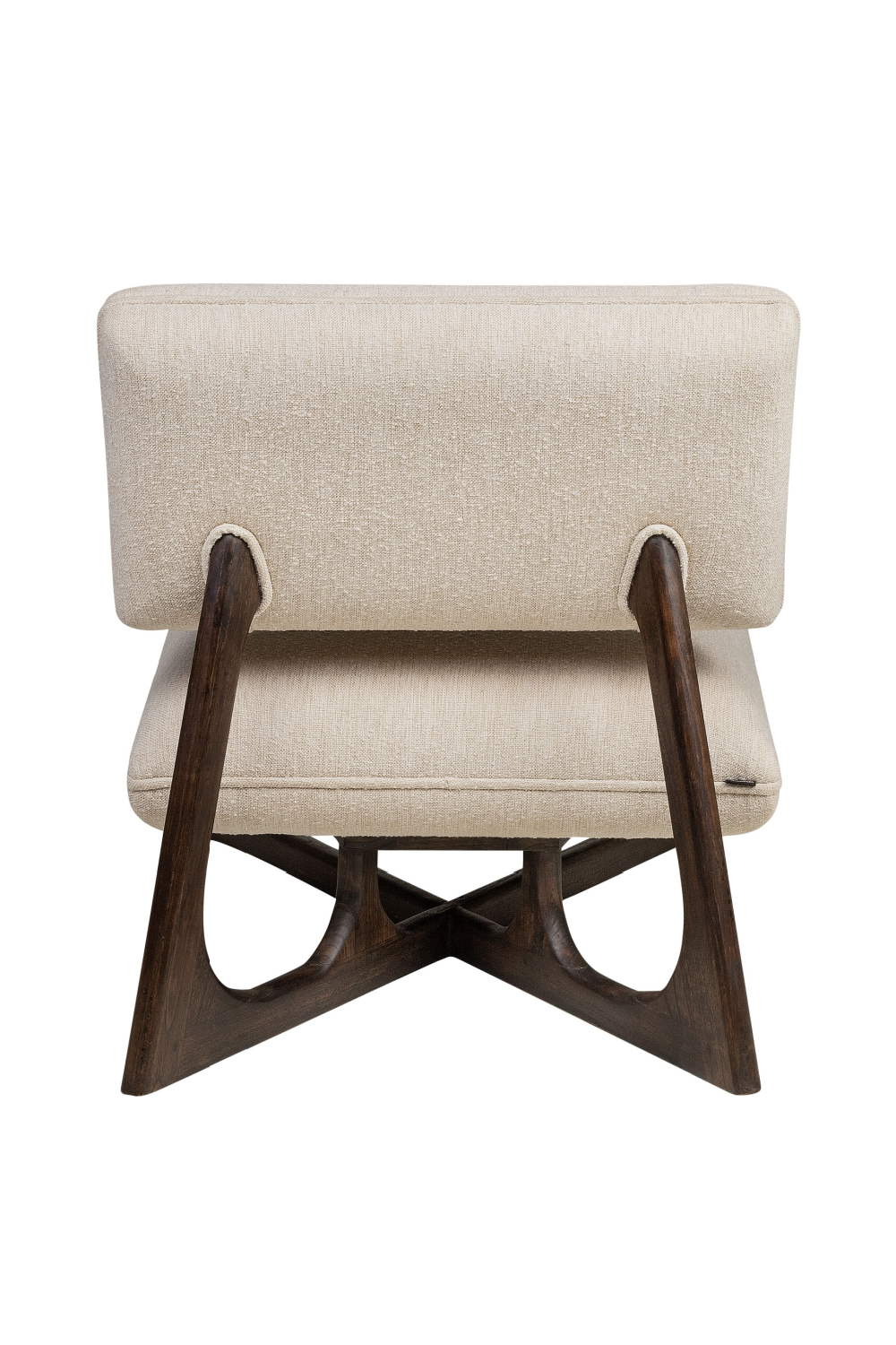 Beige Upholstered Lounge Chair | Versmissen Londa、mySite、neckold