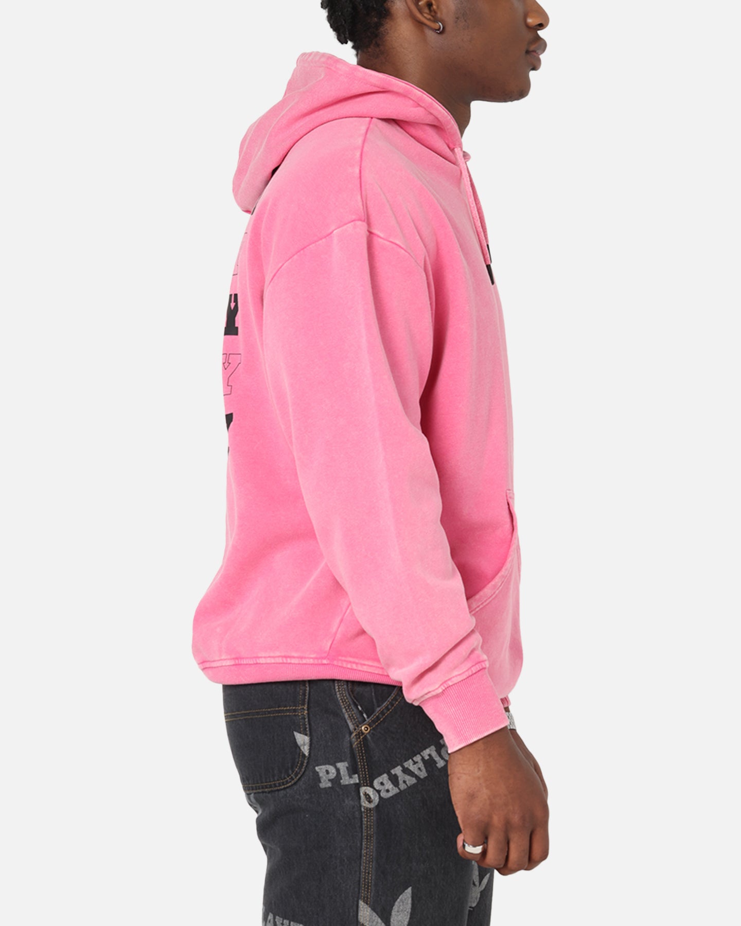 Playboy Stack Washed Hoodie Washed Raspberry、mySite、zt4zffjzw