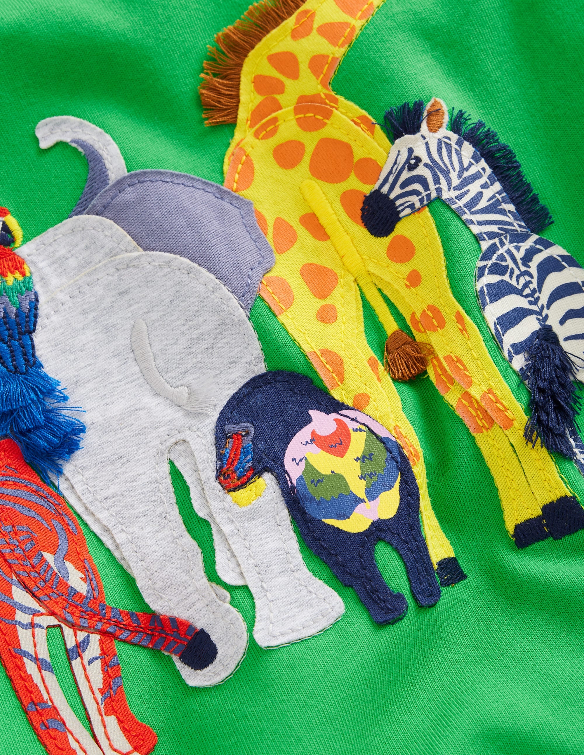  Funny Animal T-shirt-Sapling Green Animals、mySite、ashleygrahame