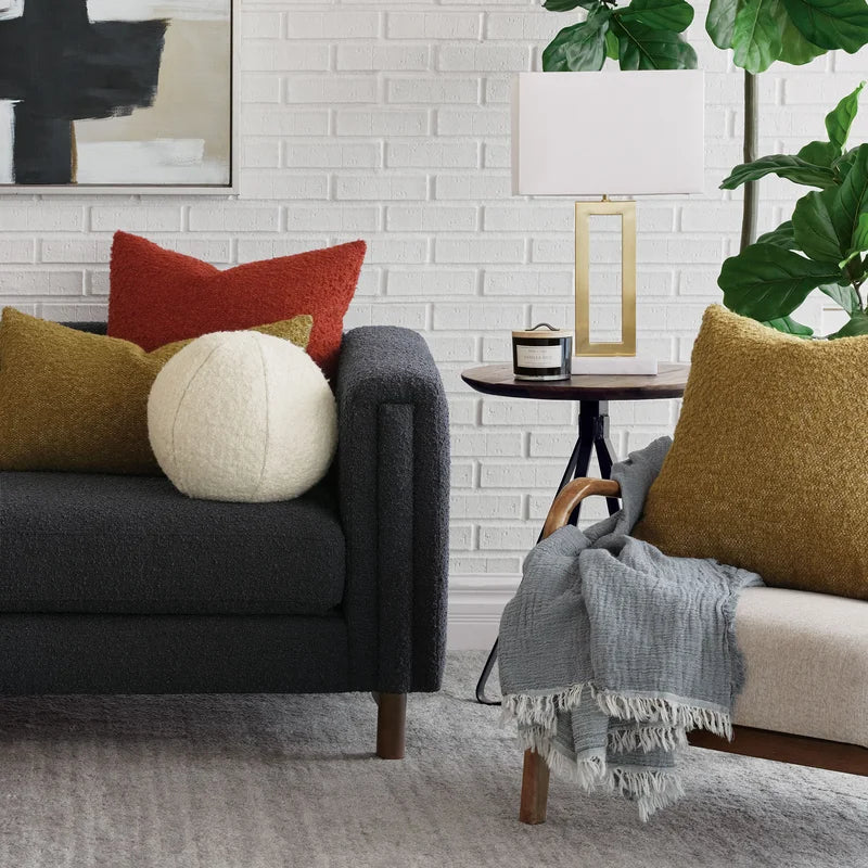  Marl Decorative Mustard Rectangle Pillow、mySite、elrpsem3k