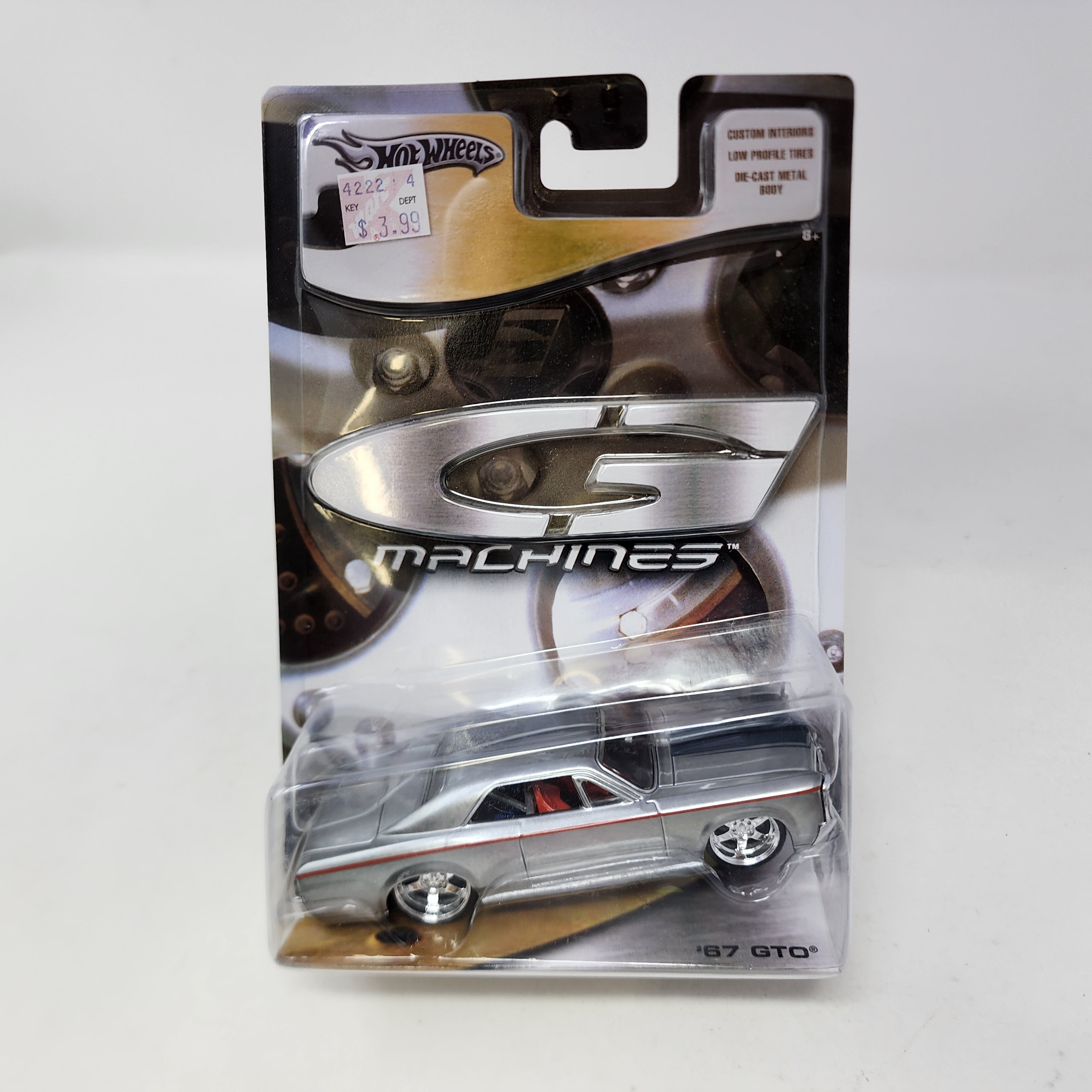 '67 GTO * Silver * Hot Wheels G Machines * 1:50 Scale、mySite、hgirdovlk