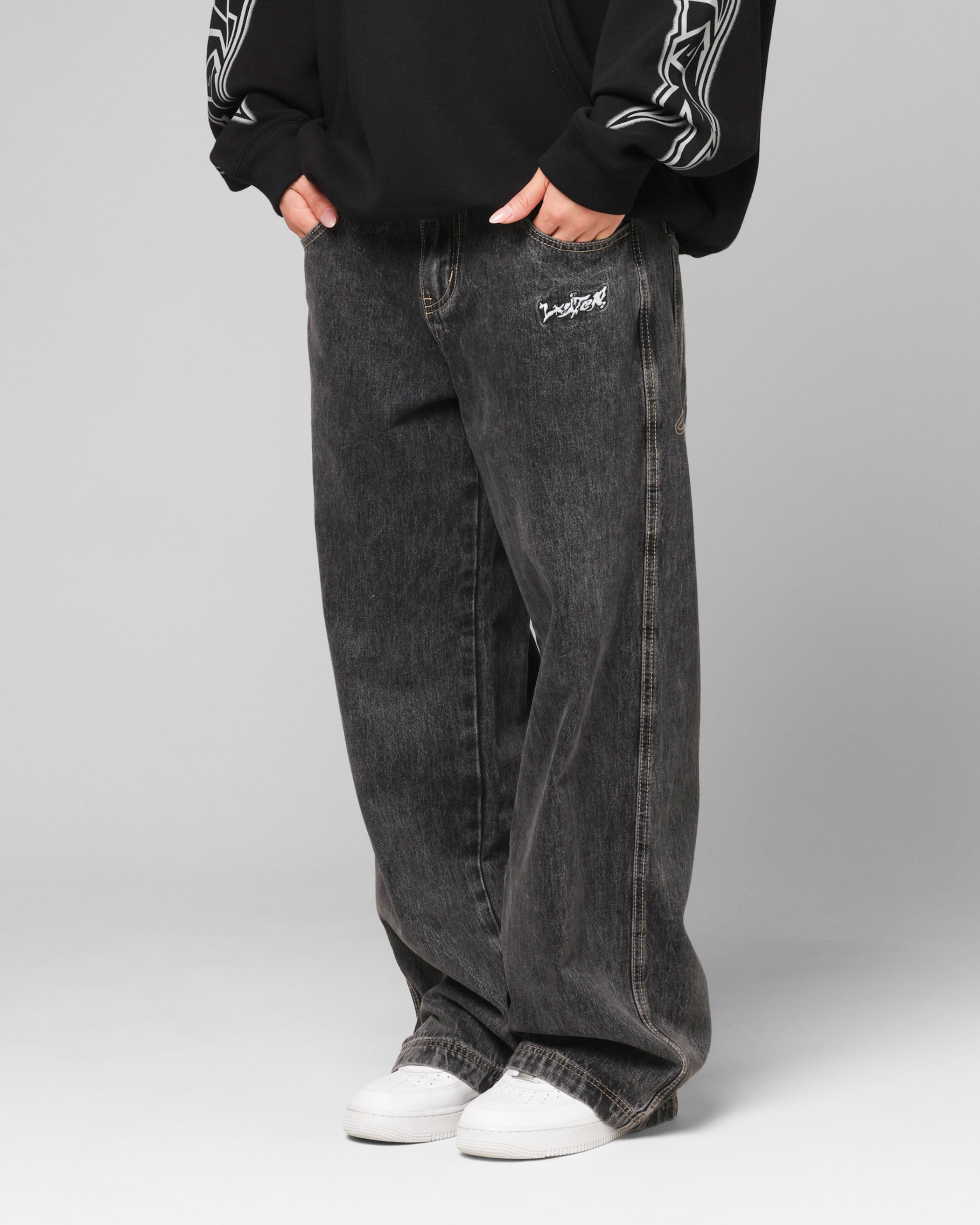 Loiter Star Born Jeans Dirty Grey、mySite、zt4zffjzw