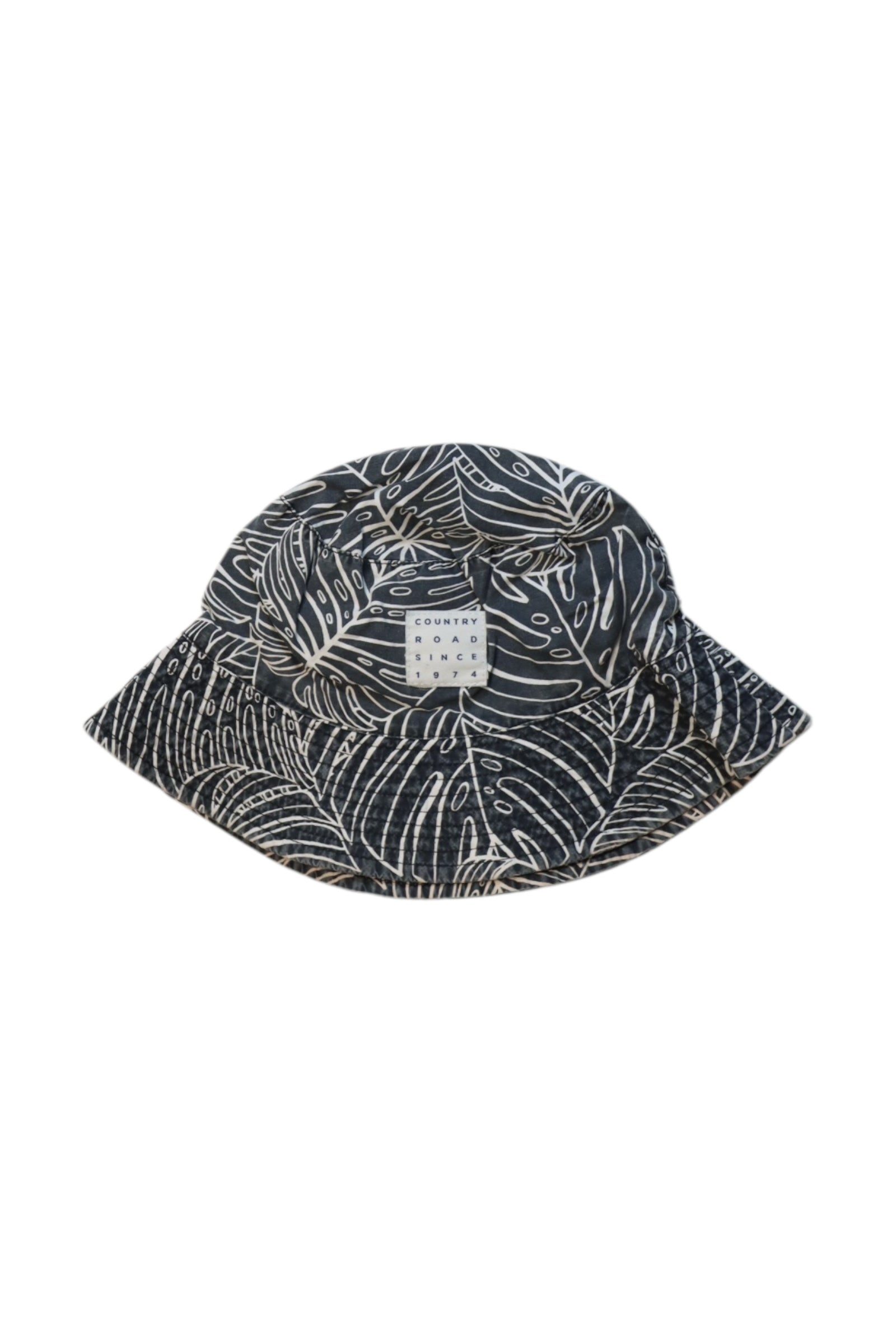 Country Road Patterned Bucket Hat O/S、mySite、g9winljtr