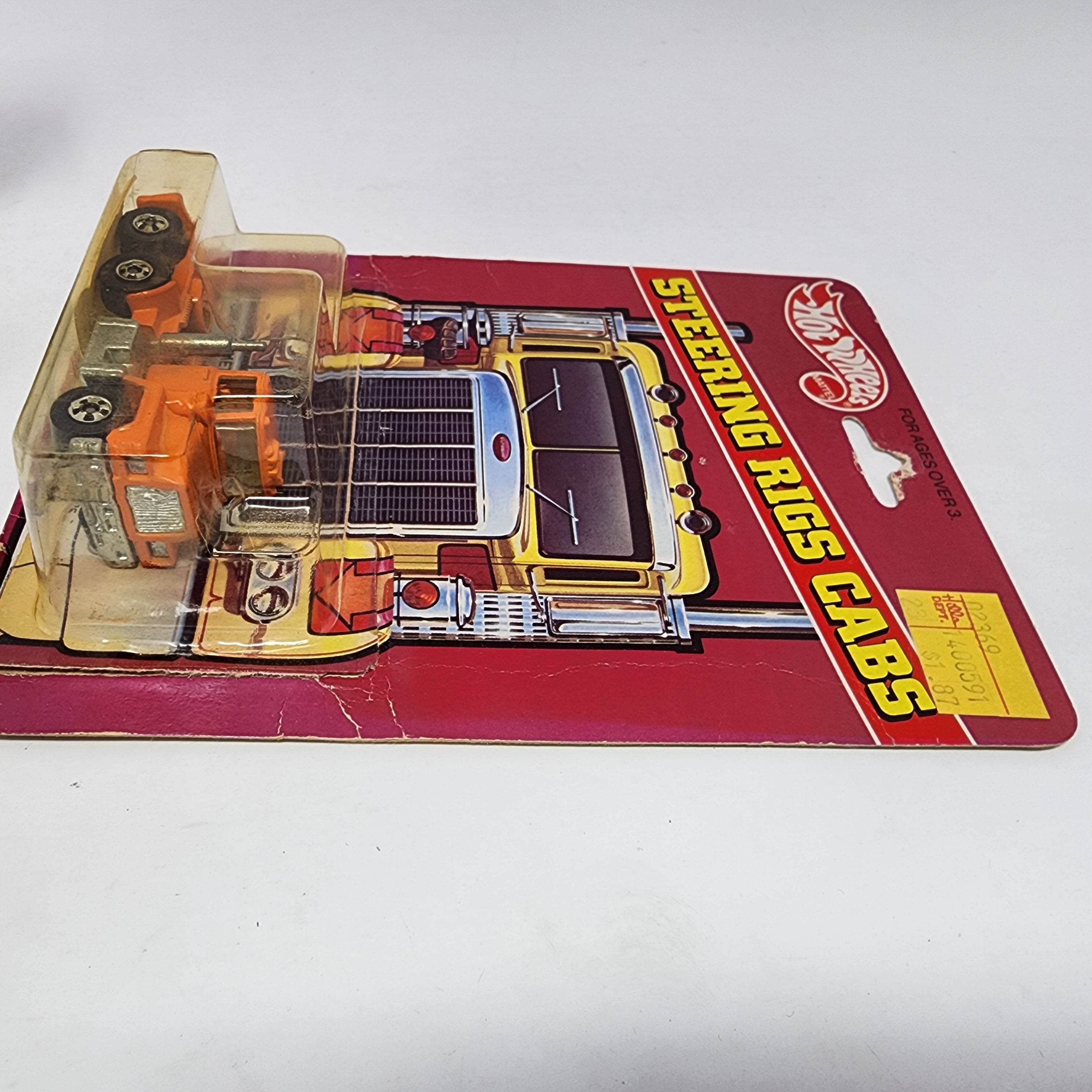 Peterbilt No 5672 * Orange * 1982 Hot Wheels Hong Kong Steering Rigs、mySite、hgirdovlk