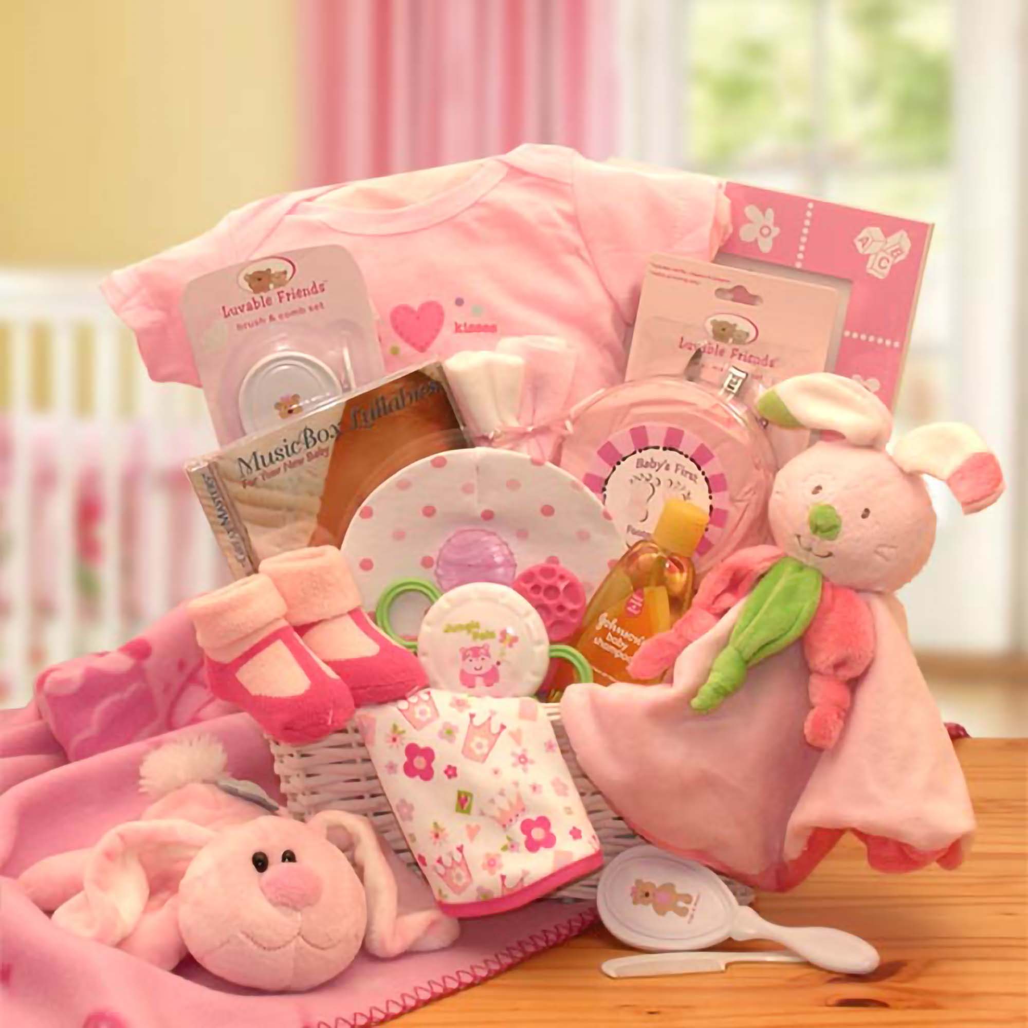 Hunny Bunny's New Baby Gift Basket、mySite、camillekostekn