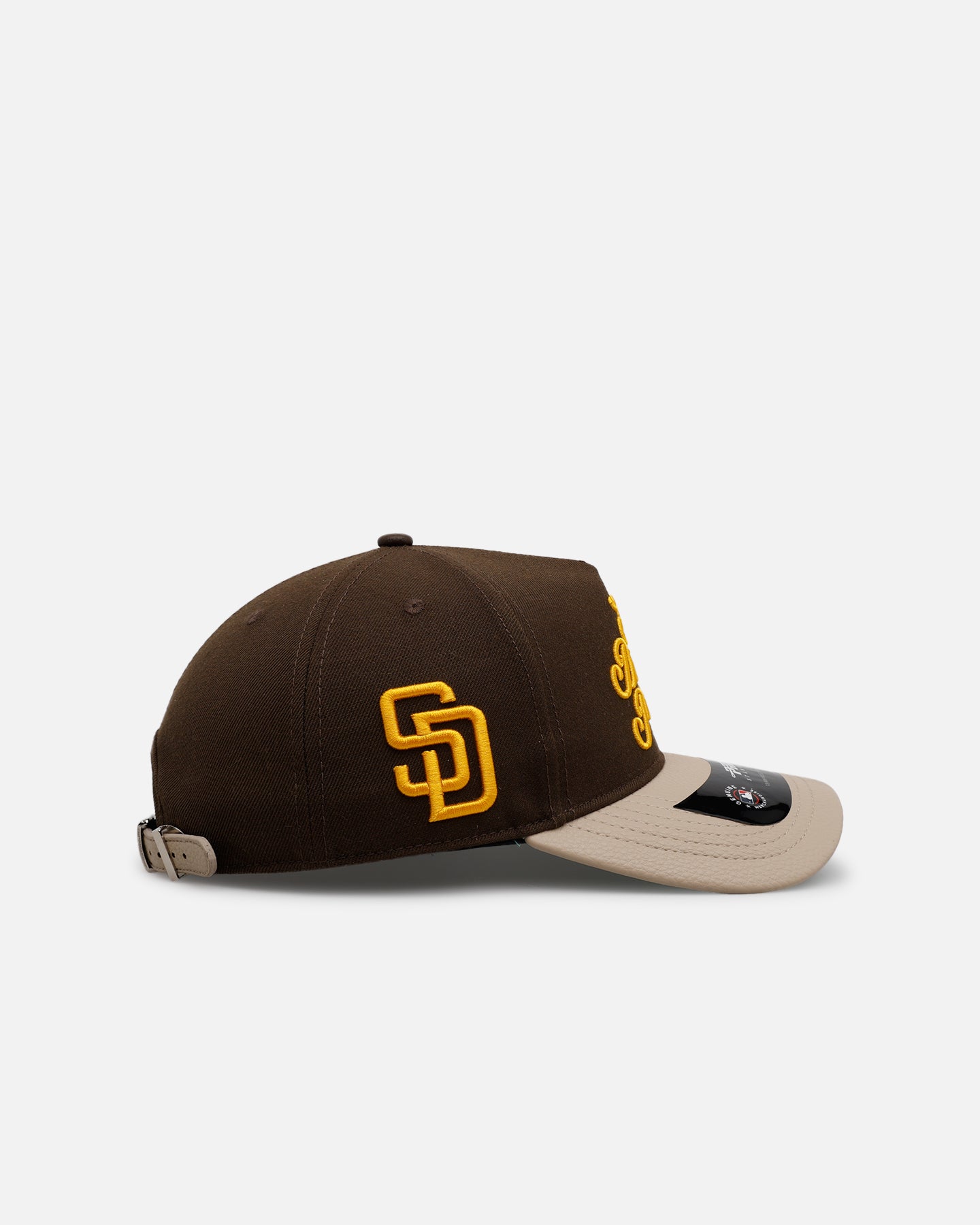 Pro Standard San Diego Padres 'Sovenir' Pinch Front Strapback Brown、mySite、zt4zffjzw