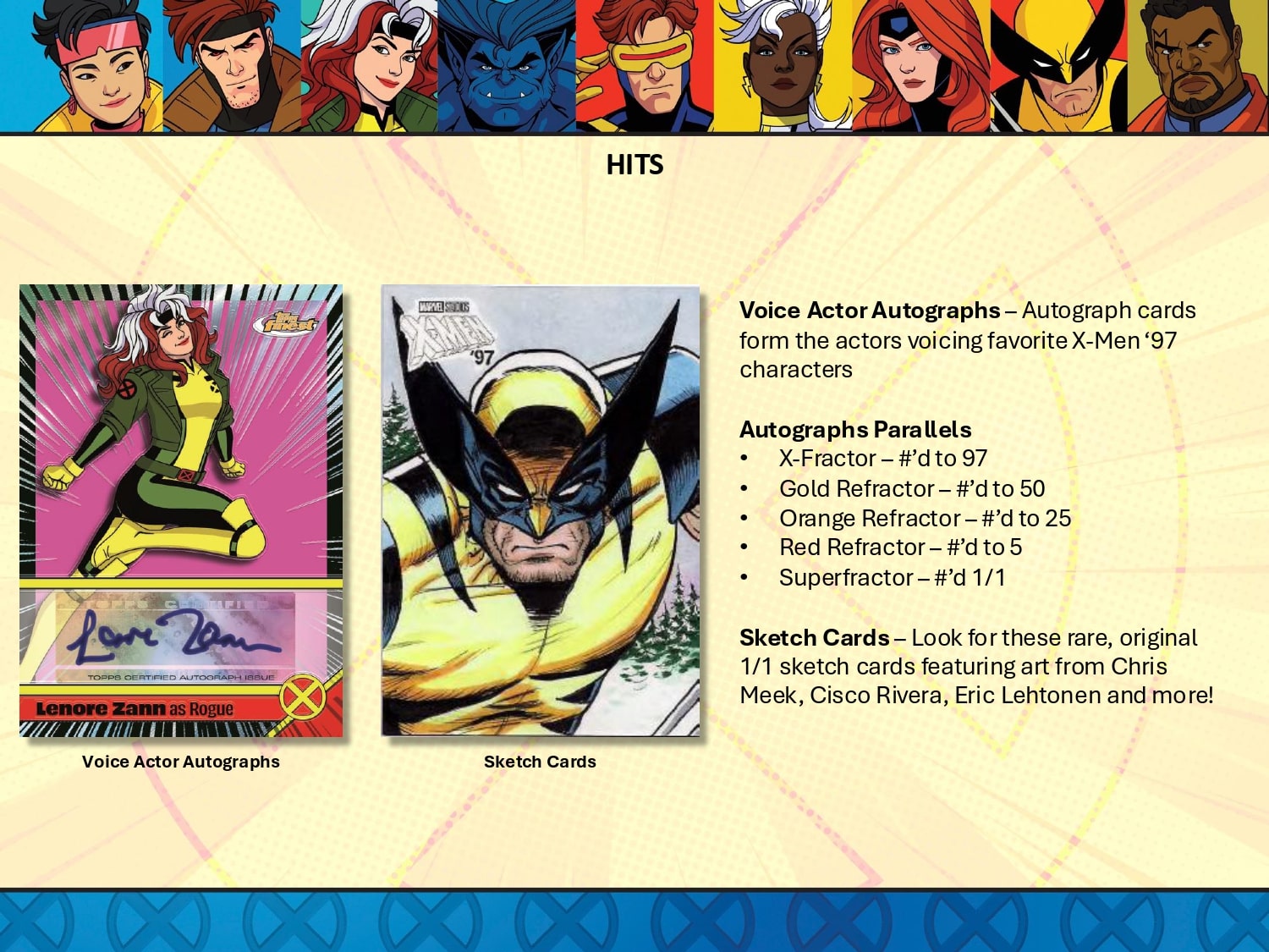 Topps Finest X-Men 97 - Hobby Box、mySite、waistdrama