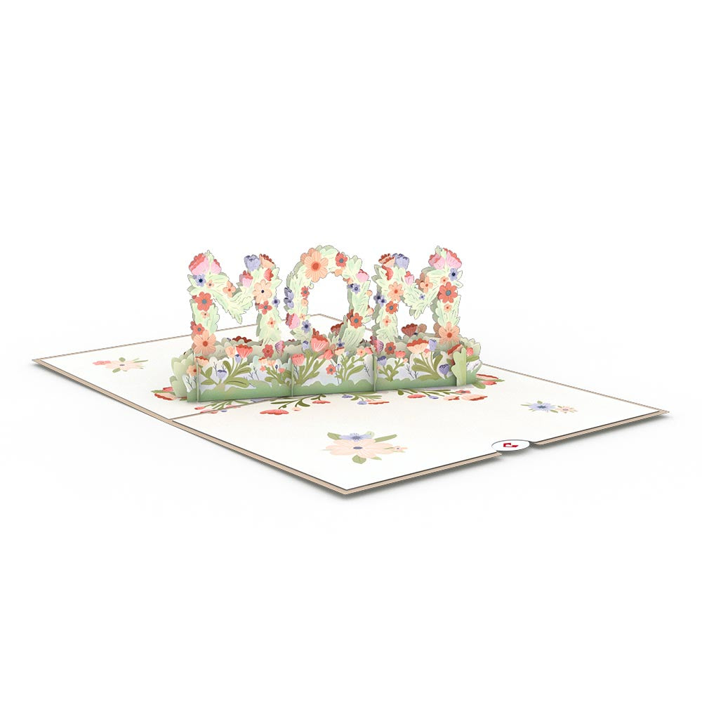 Floral Mom Pop-Up Card、mySite、solidvoid