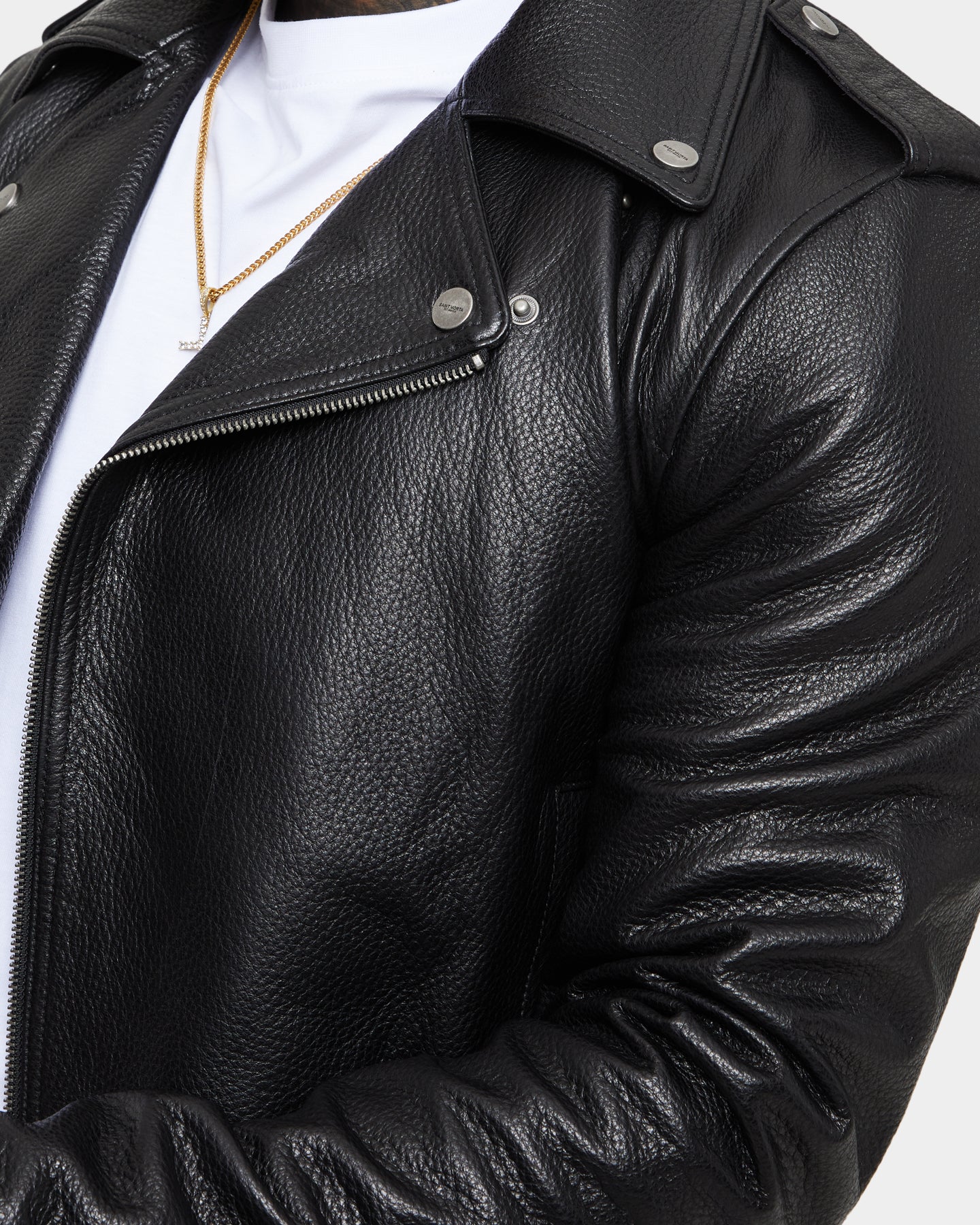 Saint Morta Collector Leather Biker Jacket Black、mySite、zt4zffjzw