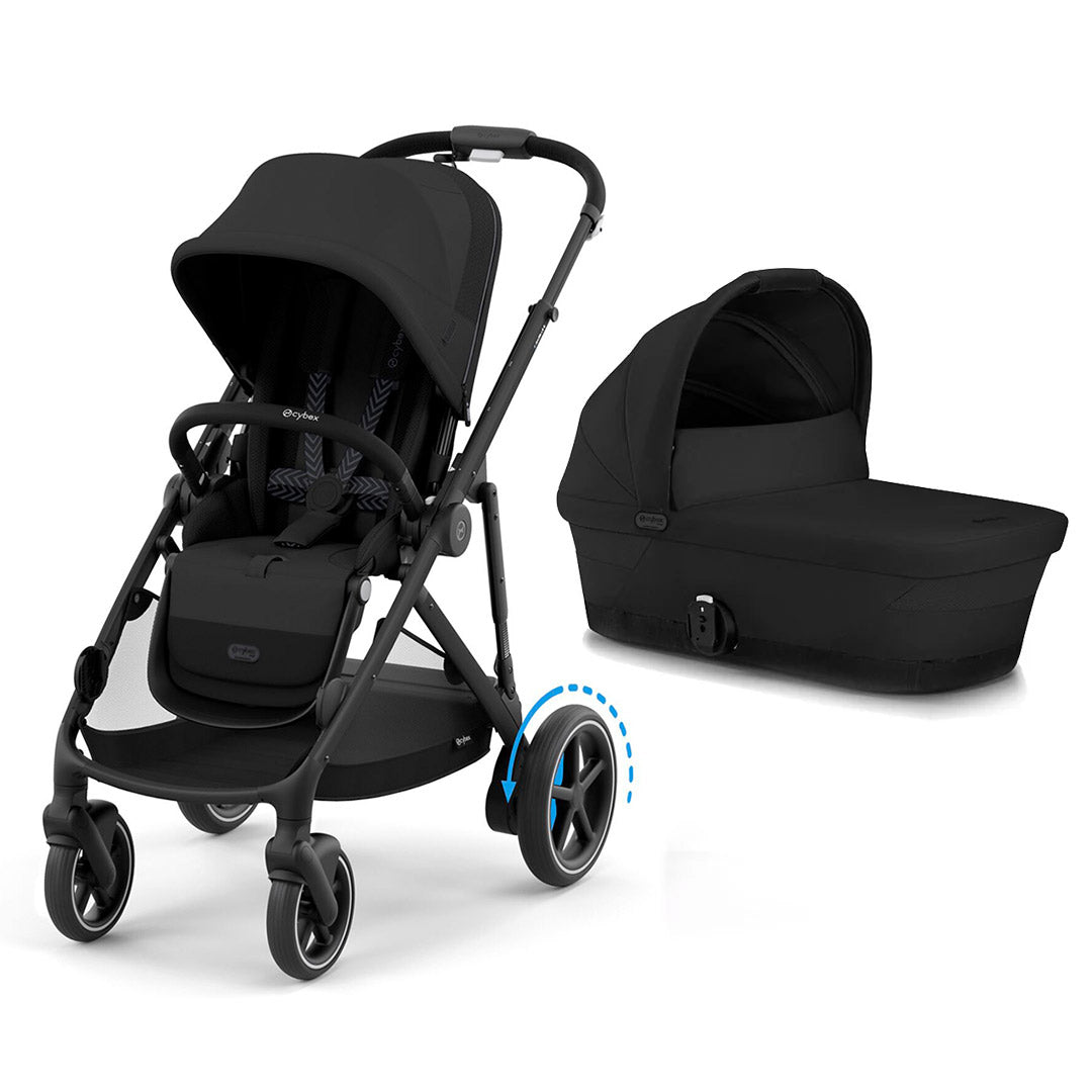 CYBEX e-Gazelle S Pushchair - Moon Black、mySite、merchandisen