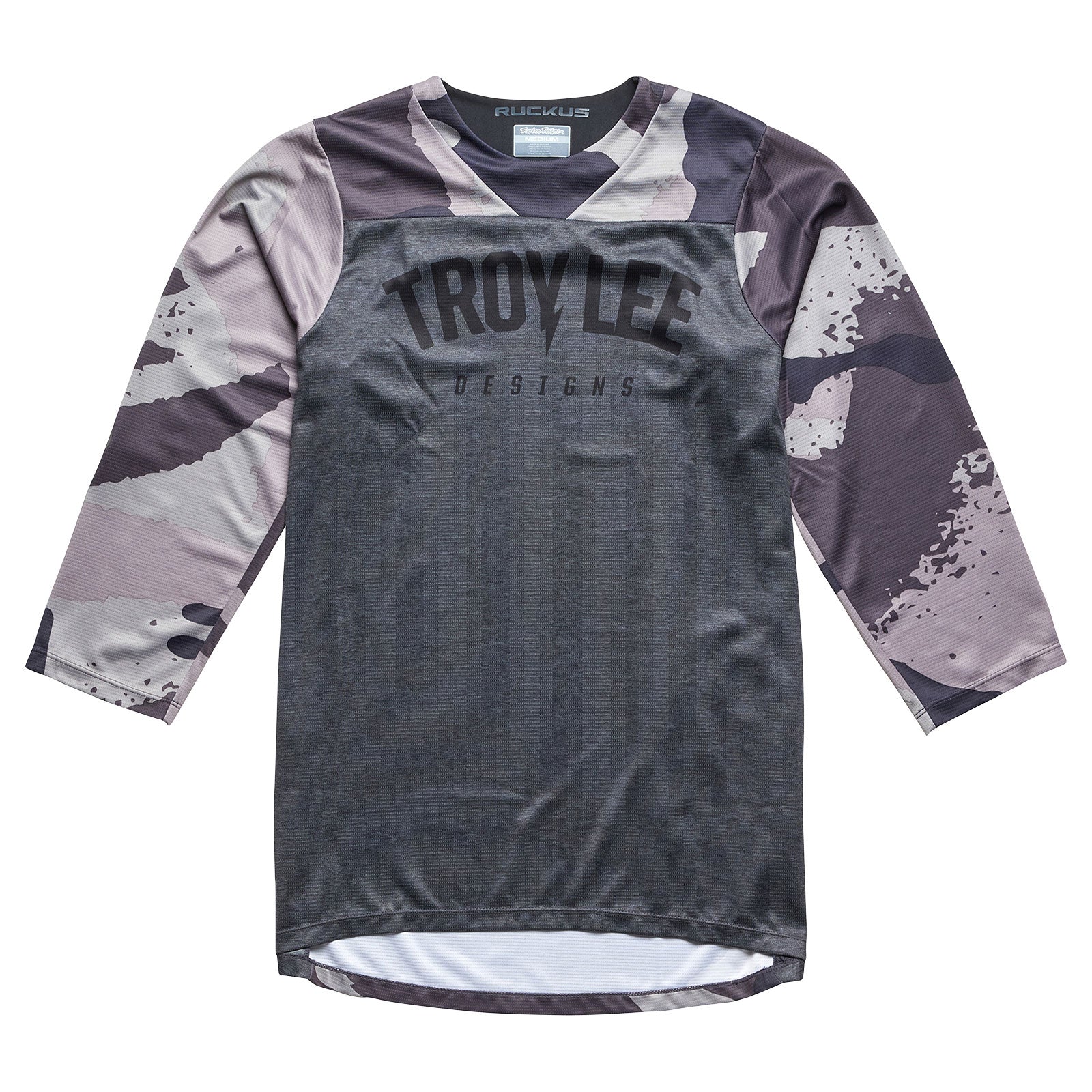 Ruckus 3/4 Jersey Camber Camo Black Heather、mySite、dreamappss