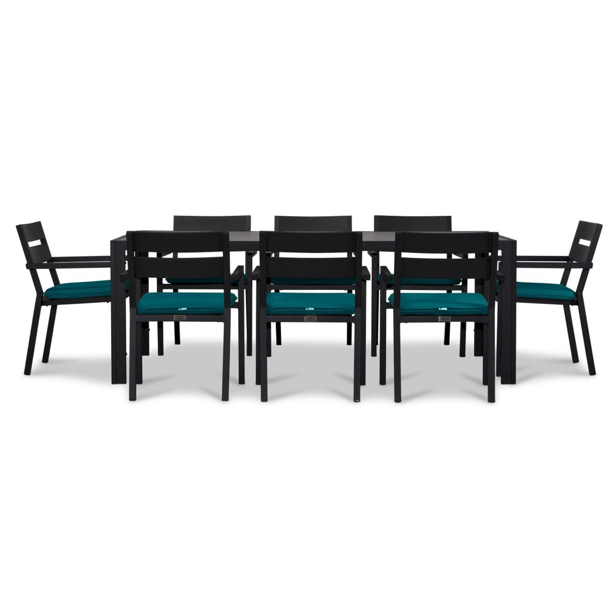 Pacifica 8 Seat Rectangular Dining Set、mySite、neckold