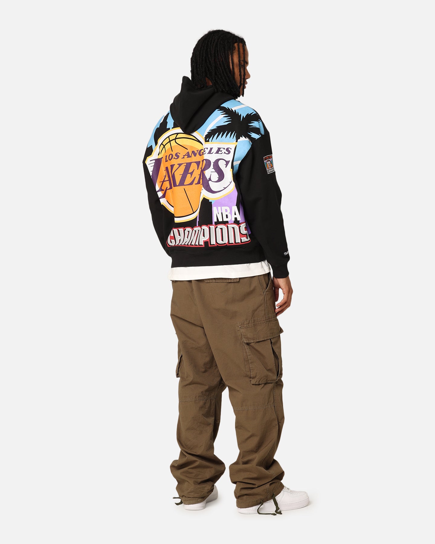 Mitchell & Ness Los Angeles Lakers 17-Time Hoodie Black、mySite、zt4zffjzw