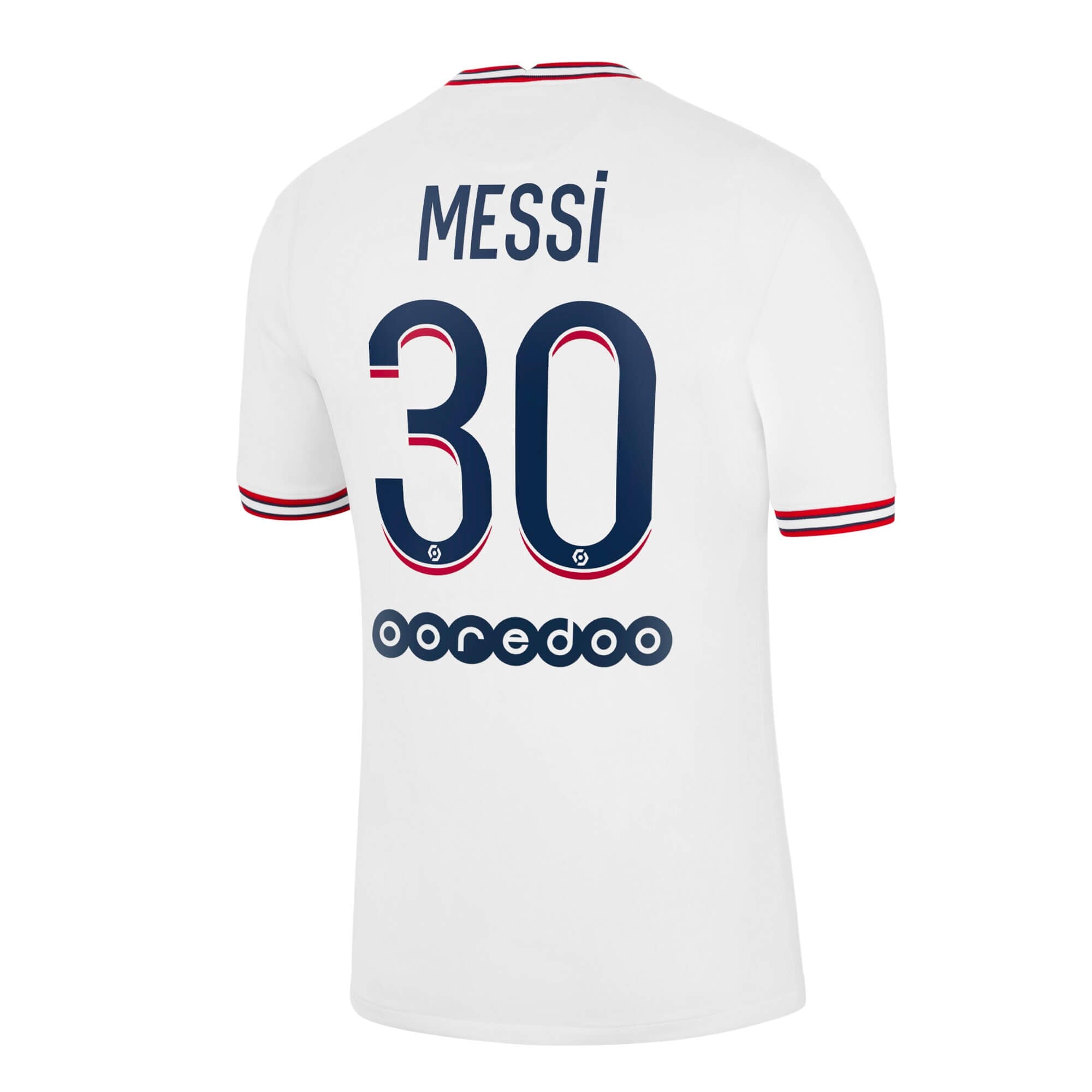 2021/22 Lionel Messi #30 PSG Fourth Jersey Official Nameset、mySite、bottomscart