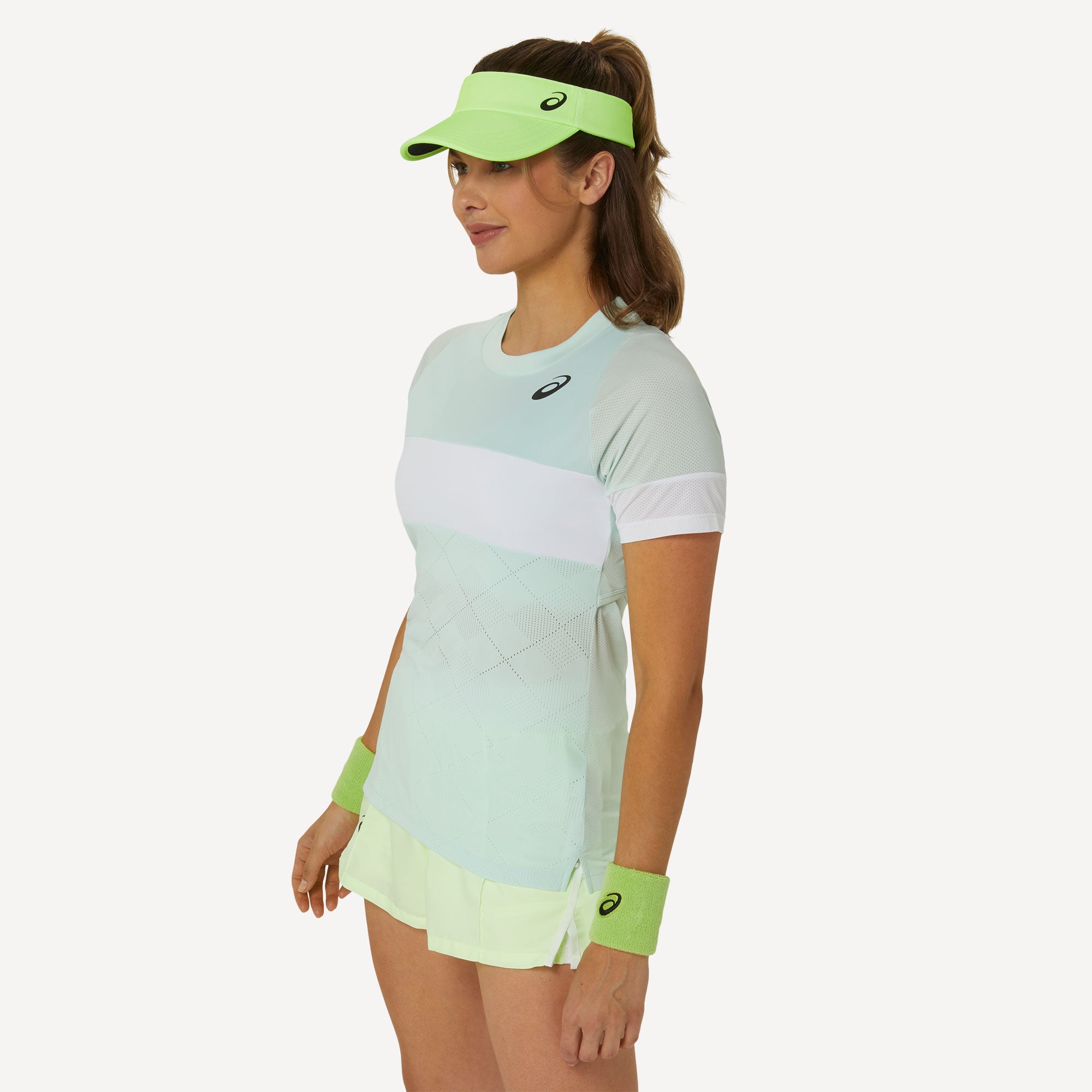 ASICS Game Women's Tennis Shirt、mySite、neckold