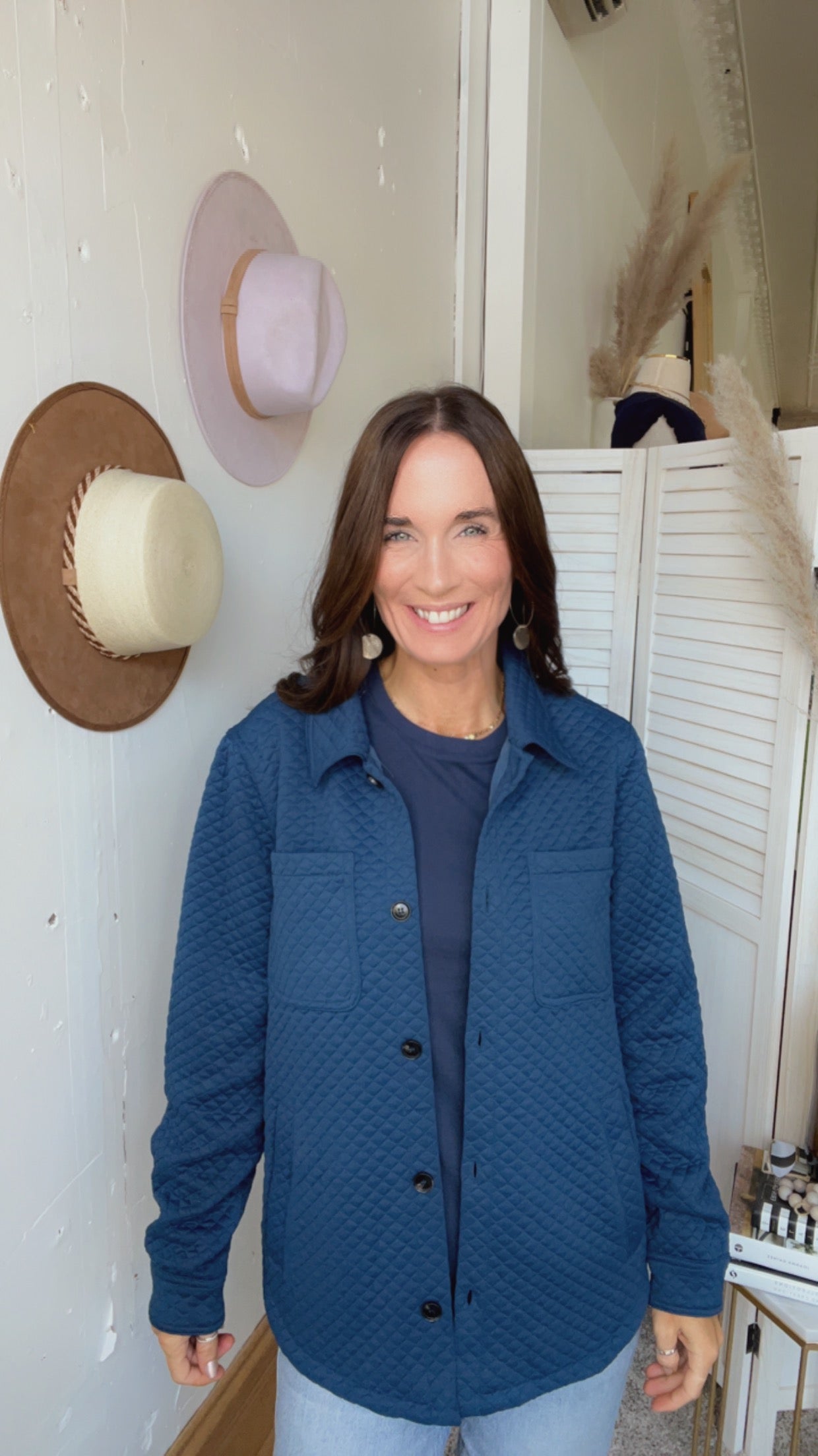 Jenna's Quilted Button Down、mySite、garagedoors4me