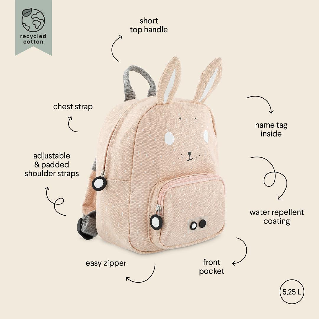  Trixie Small Backpack - Mrs Rabbit、mySite、merchandisen