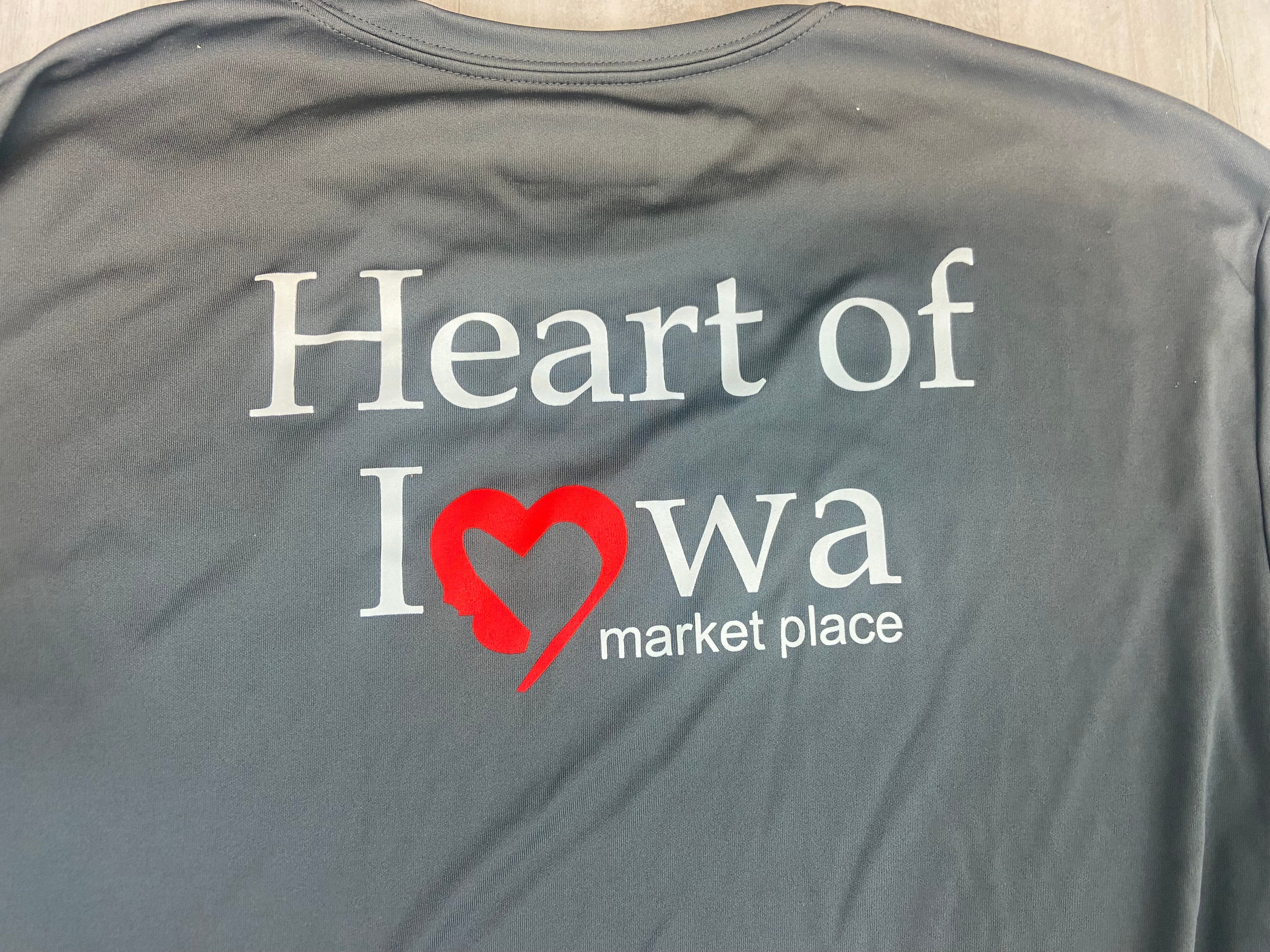 Grey HOI Long Sleeve Shirt、mySite、garagedoors4me