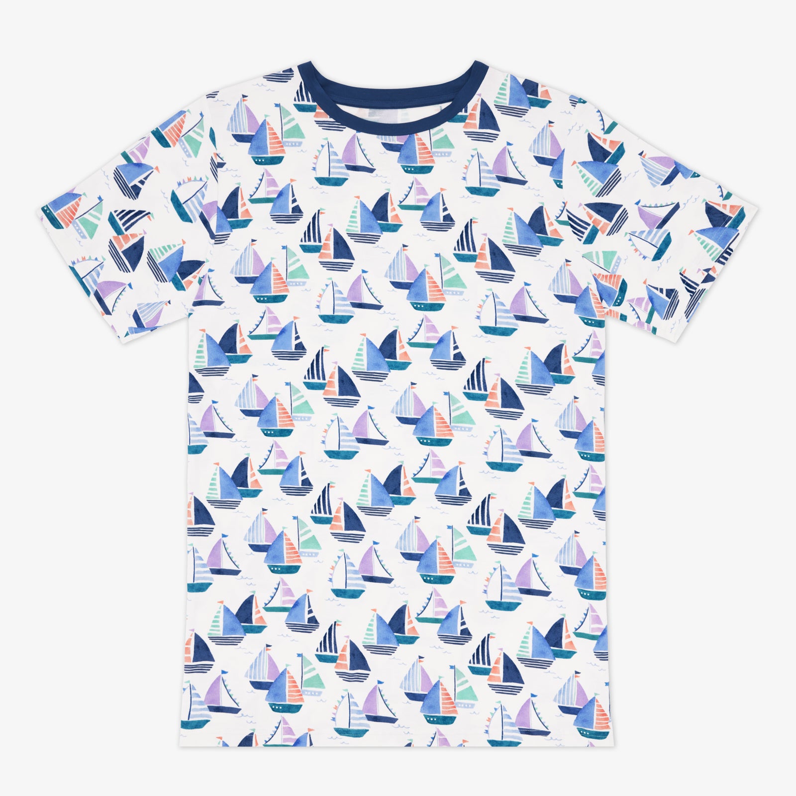 Seas The Day Men's Short Sleeve Pajama Top、mySite、g9winljtr