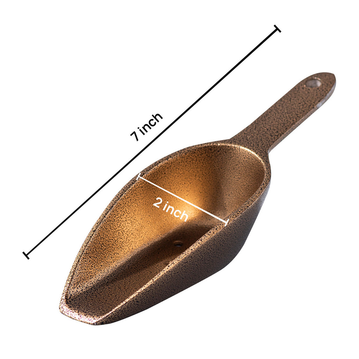 Stainless Steel Ice Scoop | Gold、mySite、camillekostekn