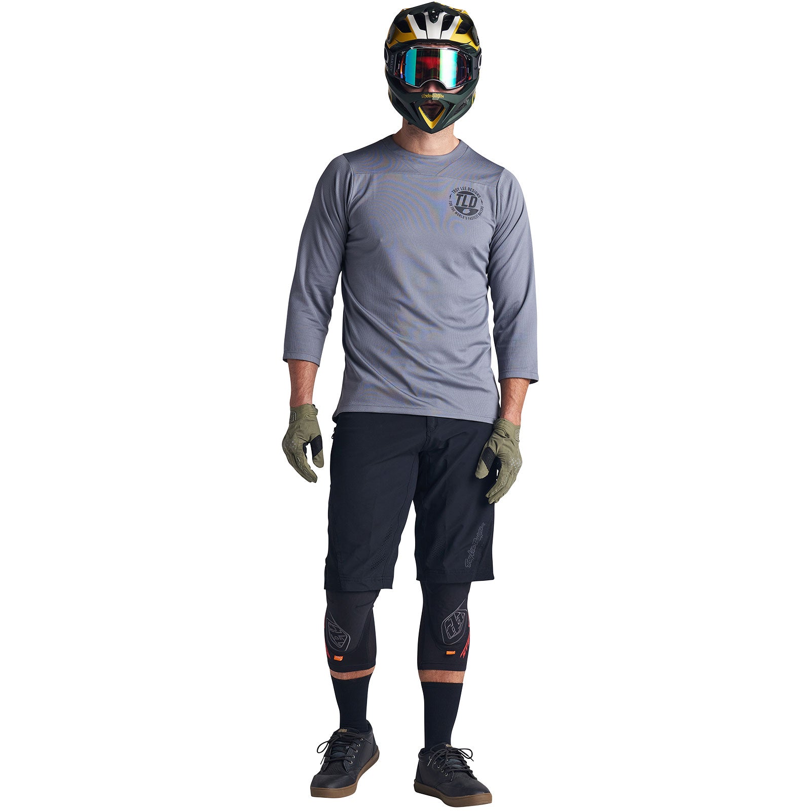 Ruckus 3/4 Jersey Industry Charcoal、mySite、dreamappss