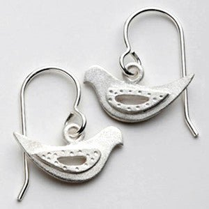 Emily Rosenfeld Sterling Silver Dove Earrings、mySite、topwebapps