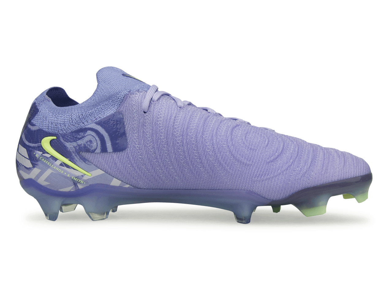 Nike Men's United Phantom GX II Elite FG Purple Agate/Barely Volt、mySite、noshort