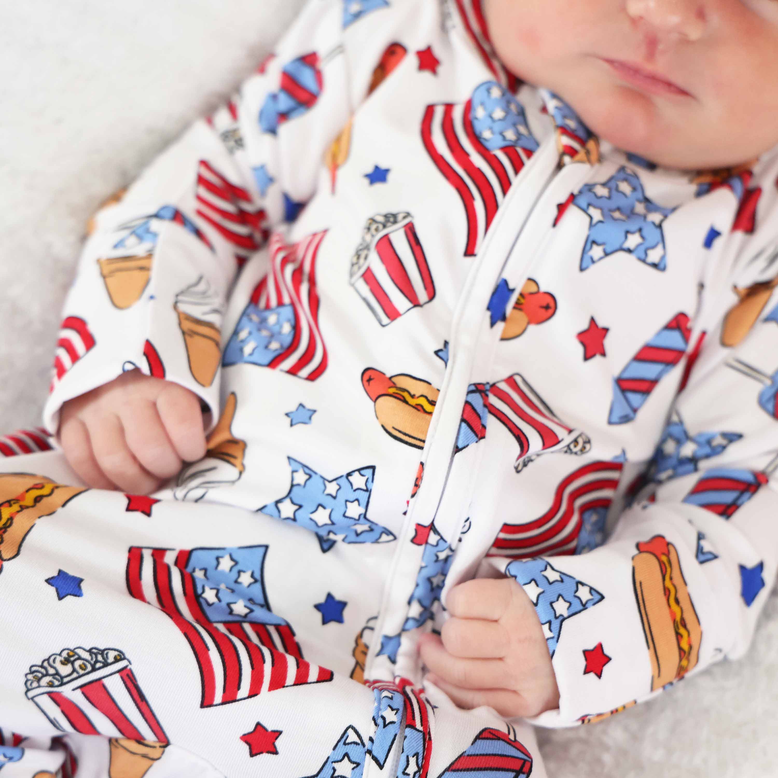  Party in the USA Zipper Footie | Fireworks、mySite、layawaytickets