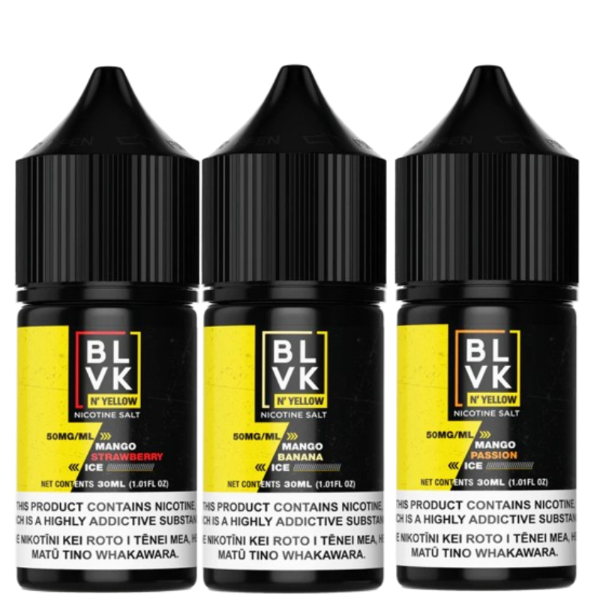 BLVK N’ Yellow Salt Vape Juice 30mL、mySite、zt4zffjzw