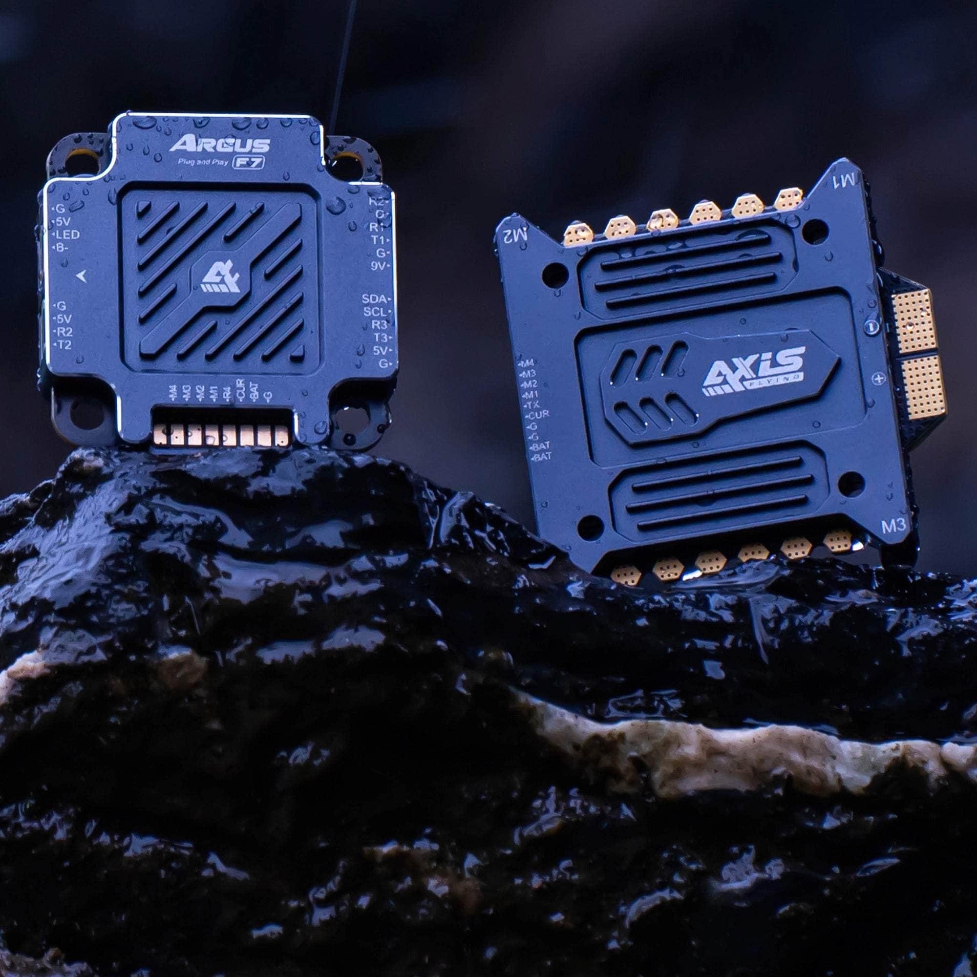  AxisFlying Argus PRO F7 3-6S 30x30 Stack/Combo (F722 FC / 32Bit 65A 4in1 ESC + Heatsink)、mySite、merchandisen