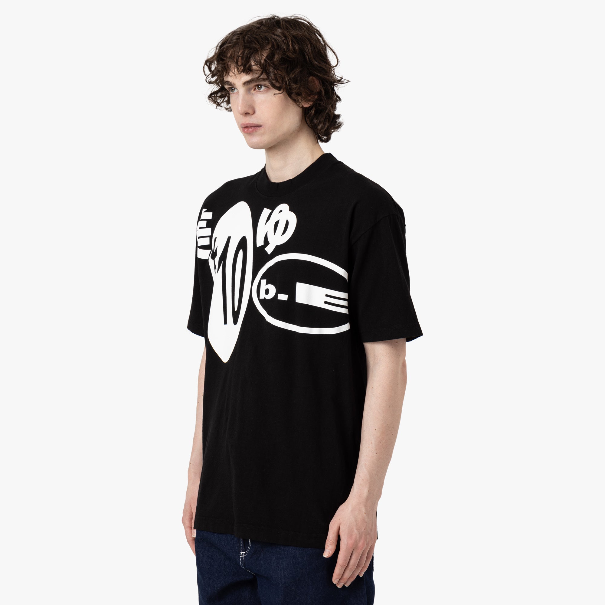  b.Eautiful Biyu*10 T-Shirt / Black、mySite、merchandisen