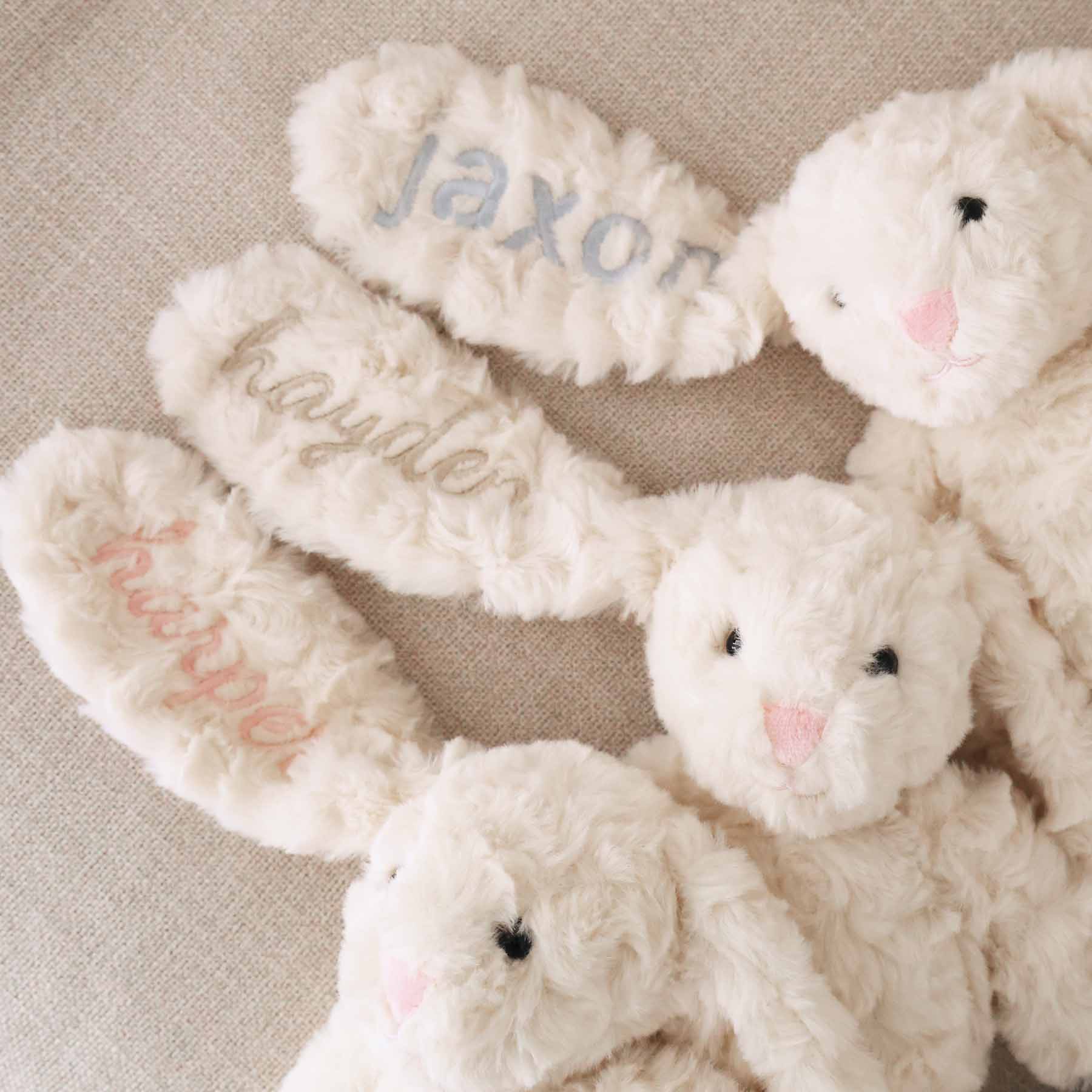  Cuddle Plush Friends Personalized | Bentley Bunny、mySite、layawaytickets