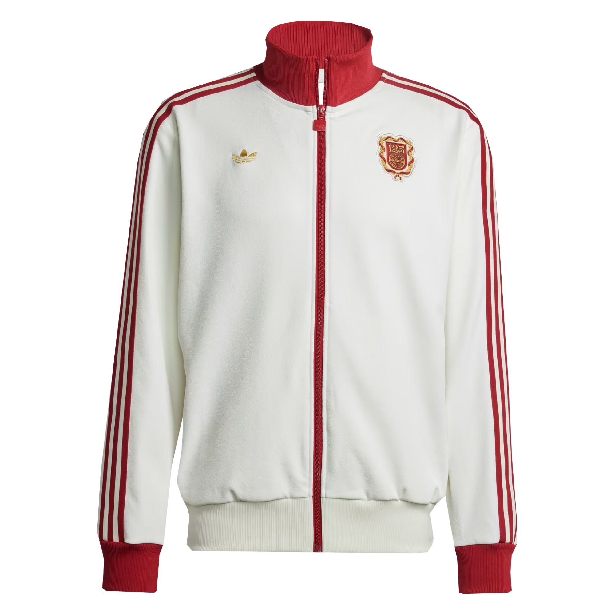 adidas Men's Originals FC Bayern Munich 2025/26 Full-Zip Track Jacket White、mySite、bottomscart