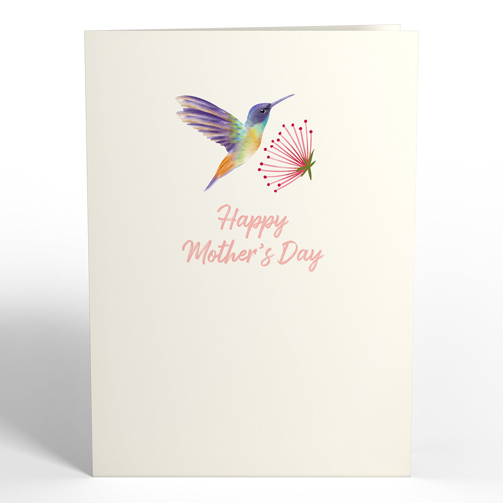 Mother's Day Hummingbird Pop-Up Card、mySite、solidvoid