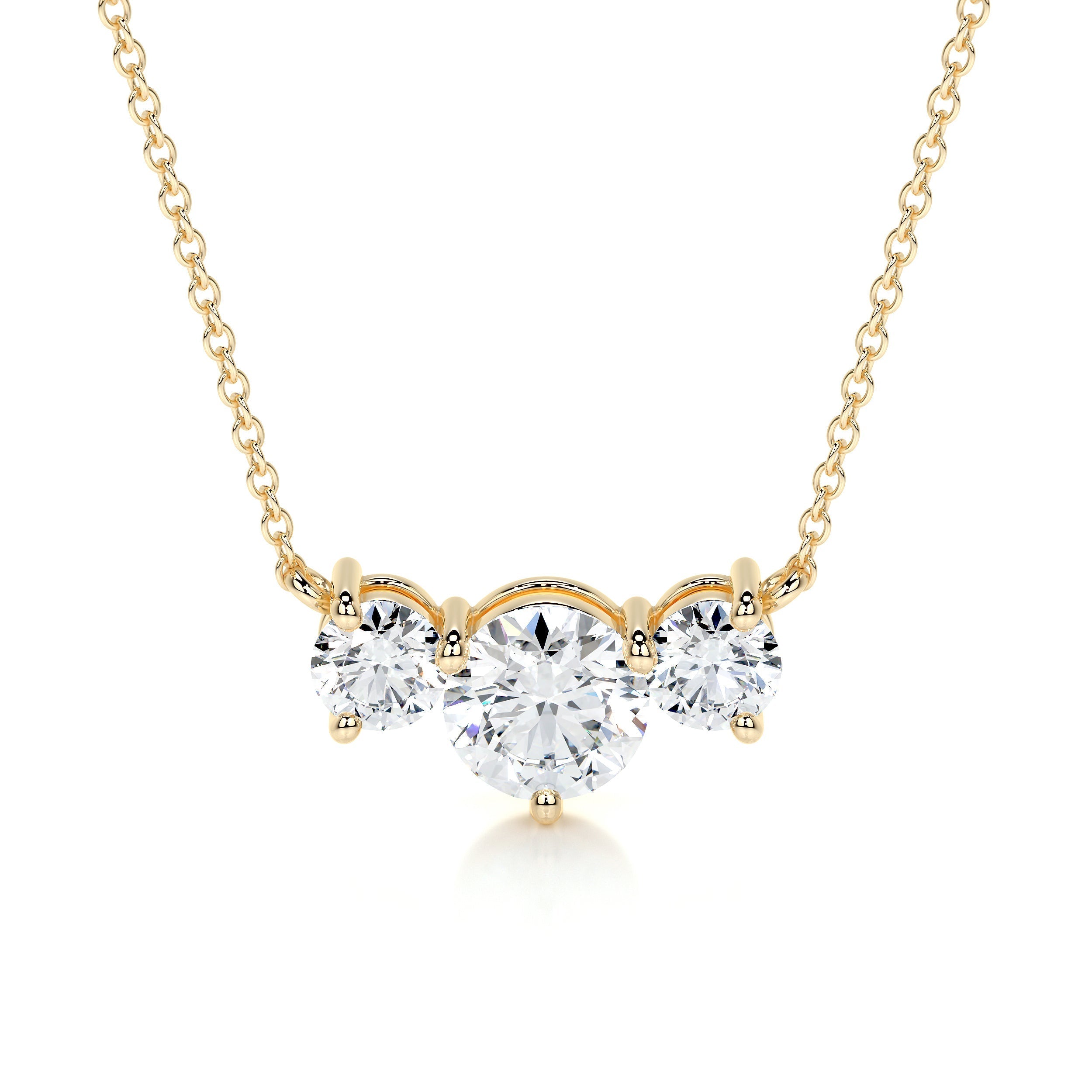 Petit Susan Lab Grown Diamond Pendant -18K Yellow Gold、mySite、hinf8tx79