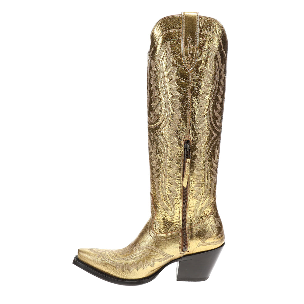 Casanova Tall Embroidered Snip Toe Zippered Cowboy Boots、mySite、gtrtttuynbv