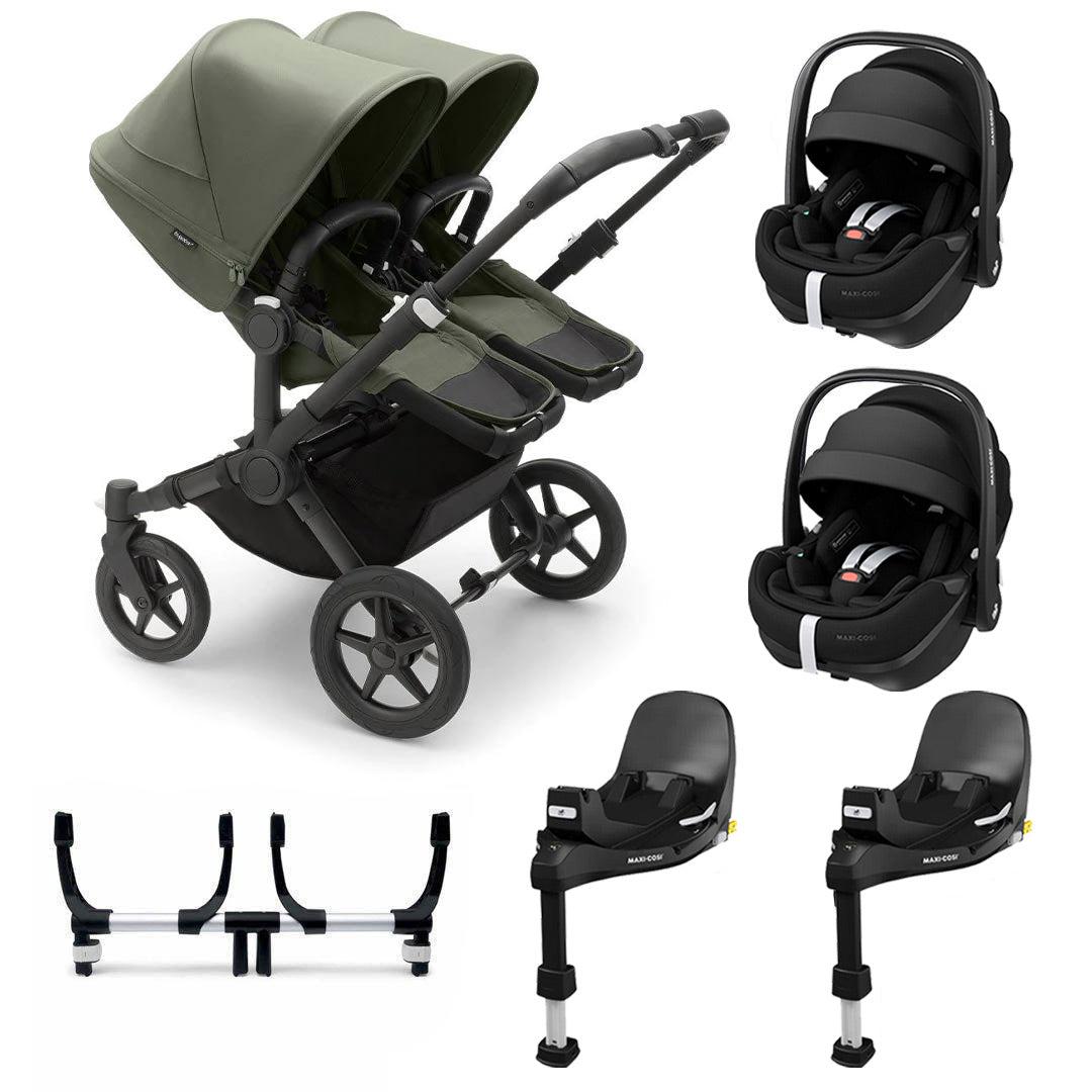  Bugaboo Donkey 5 Twin Complete + Pebble 360 Pro 2 Travel System、mySite、merchandisen