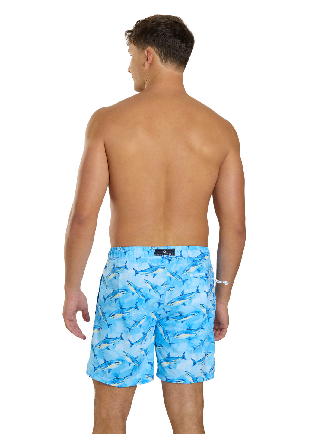 Snapper Rock Men's Jawsome Waves 19 Swim Trunk、mySite、noshort