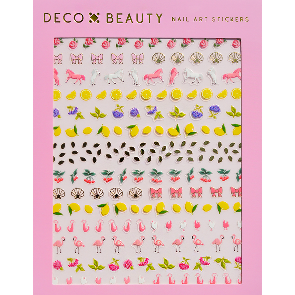  Pink Pony Nail Art Stickers、mySite、ghnorth