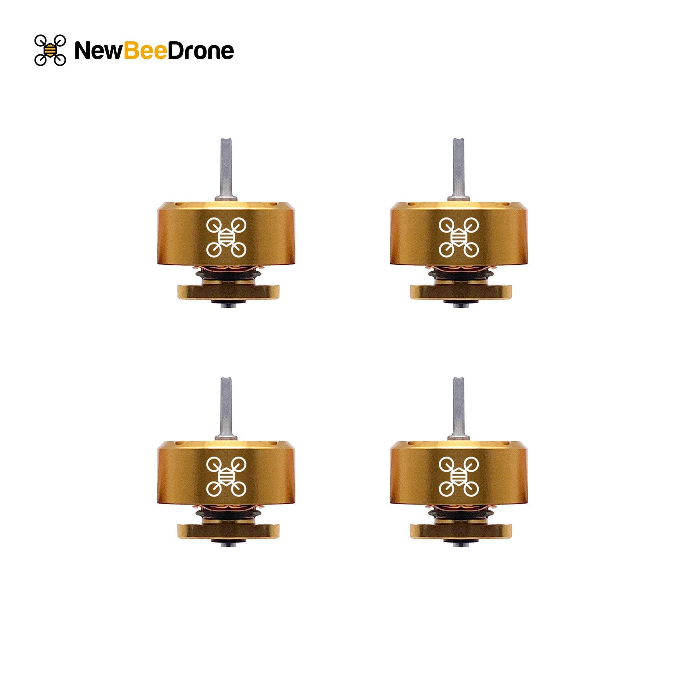  NewBeeDrone 0802 18000kv Brushless Motors - Unibell Gold Edition (Set of 4)、mySite、merchandisen