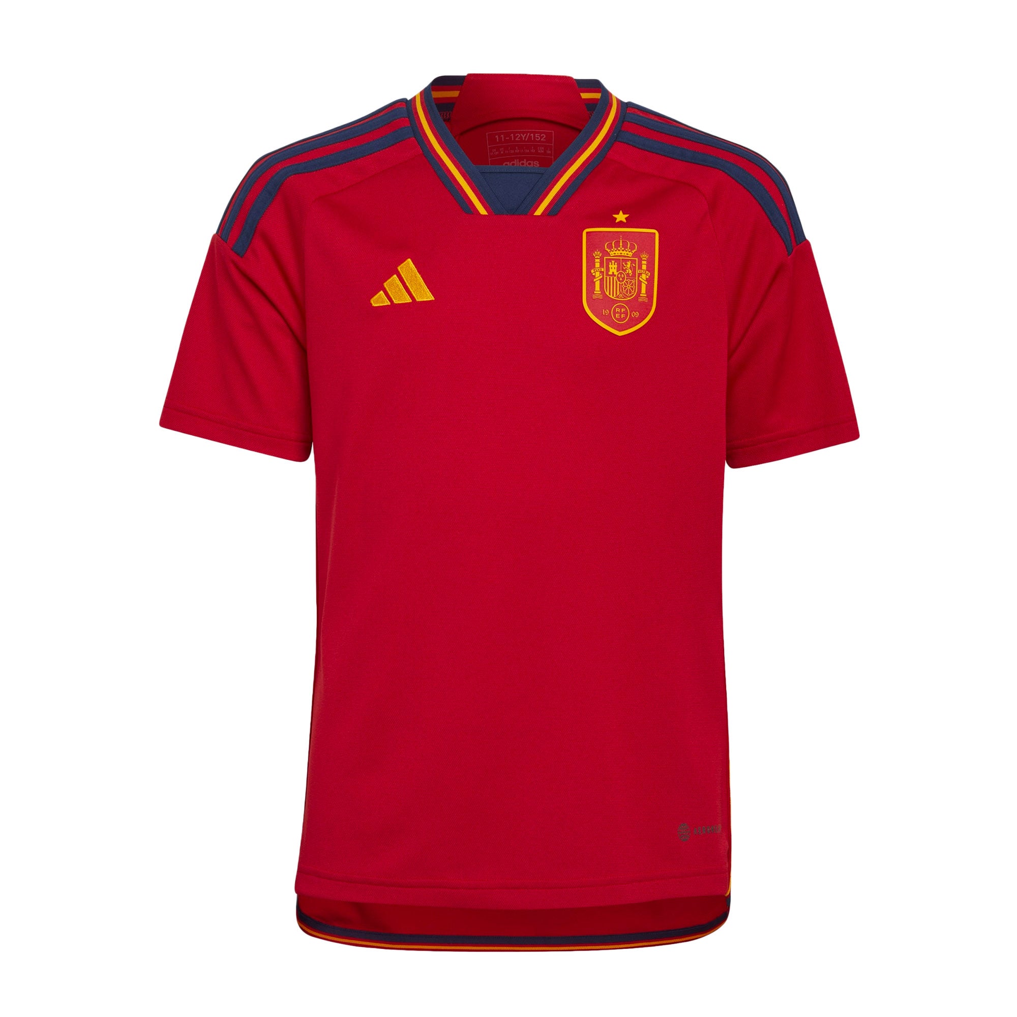 adidas Kids Spain 2022/23 Home Jersey Red/Blue、mySite、noshort