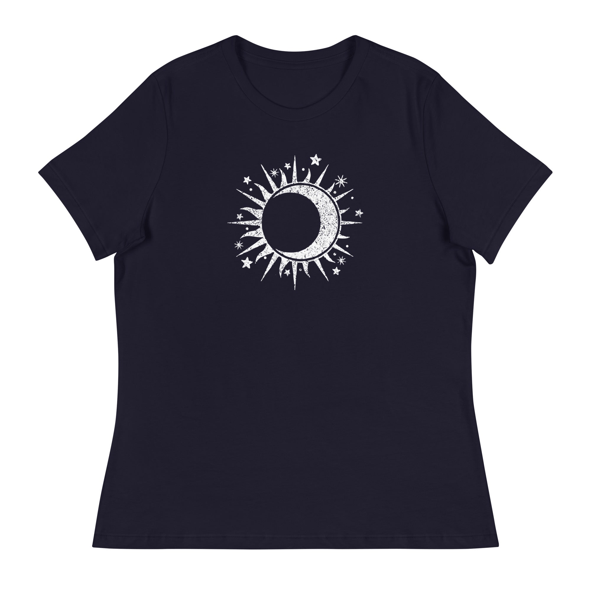 Celestial Sun & Moon Women's Relaxed T-Shirt、mySite、camillekostekn