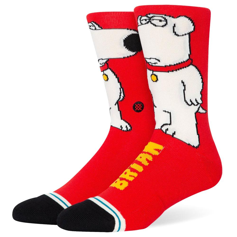  Stance Family Guy The Dog Socks - Red、mySite、merchandisen