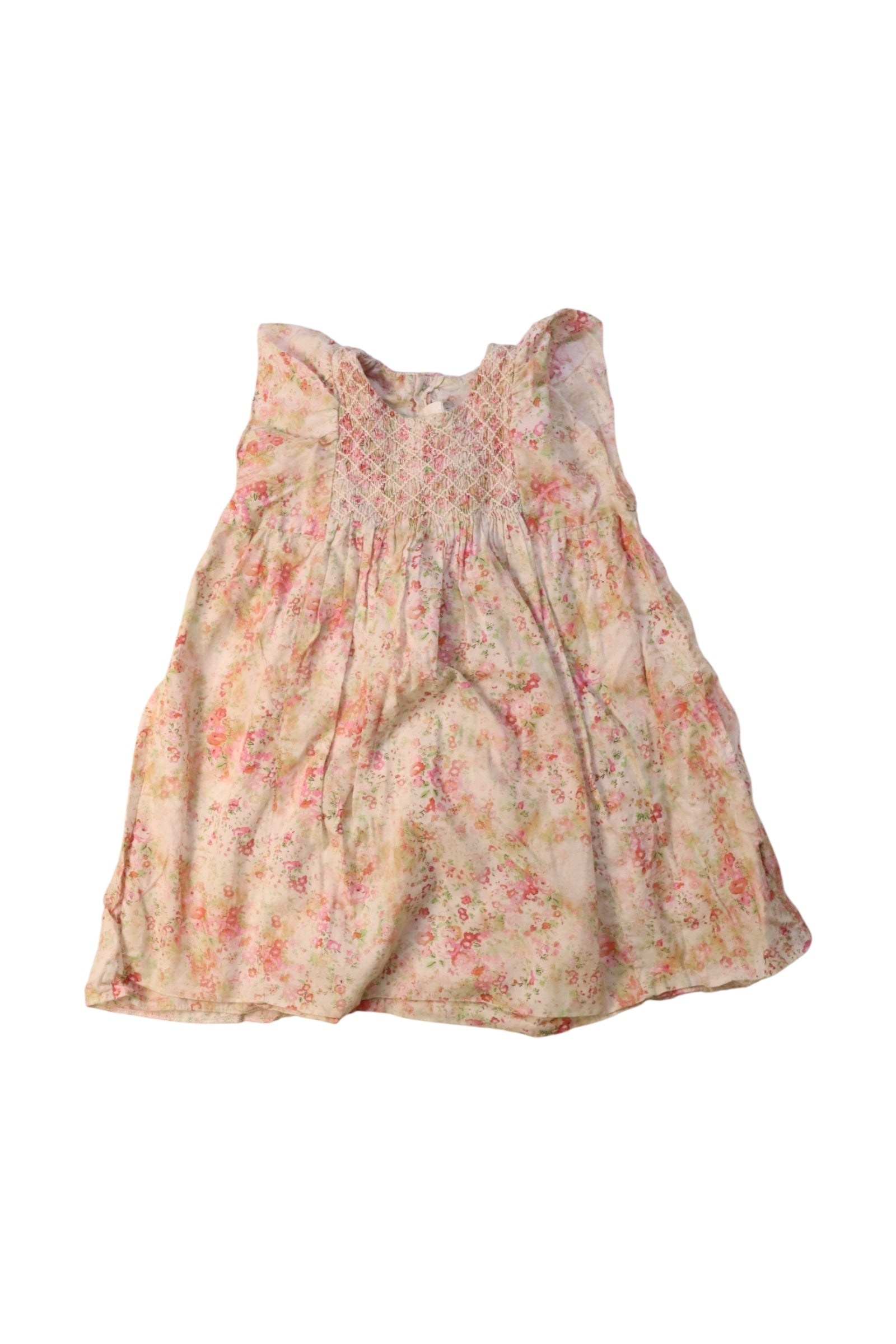 Bonpoint Floral Sleeveless Dress 2T、mySite、g9winljtr