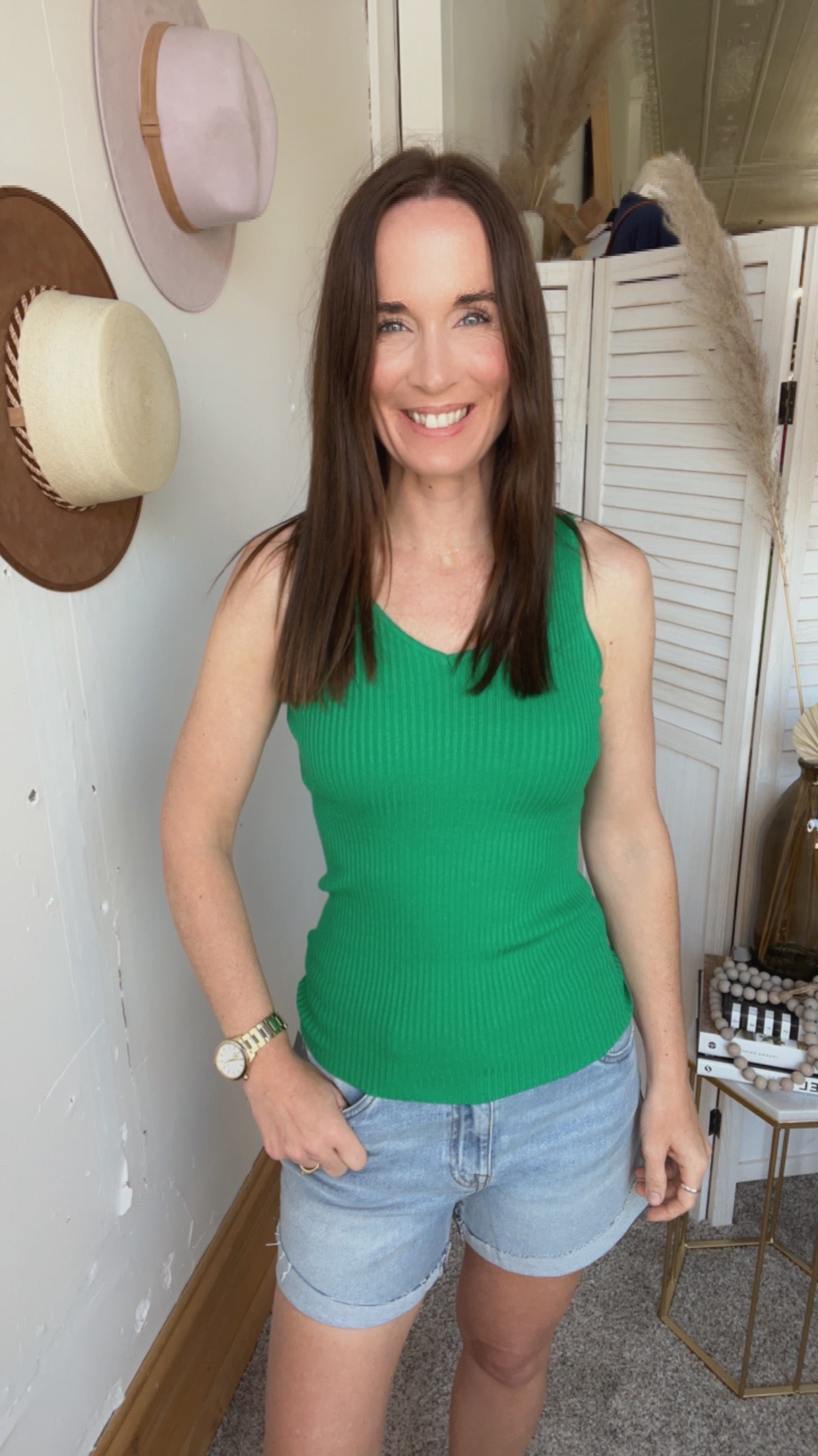 Kalley’s Ribbed Sweater Tank、mySite、garagedoors4me