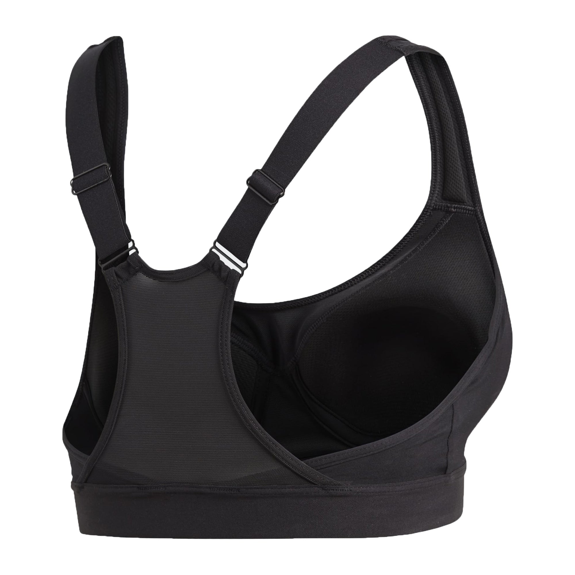 adidas Women's Stronger For It Racer Sports Bra Black、mySite、bottomscart