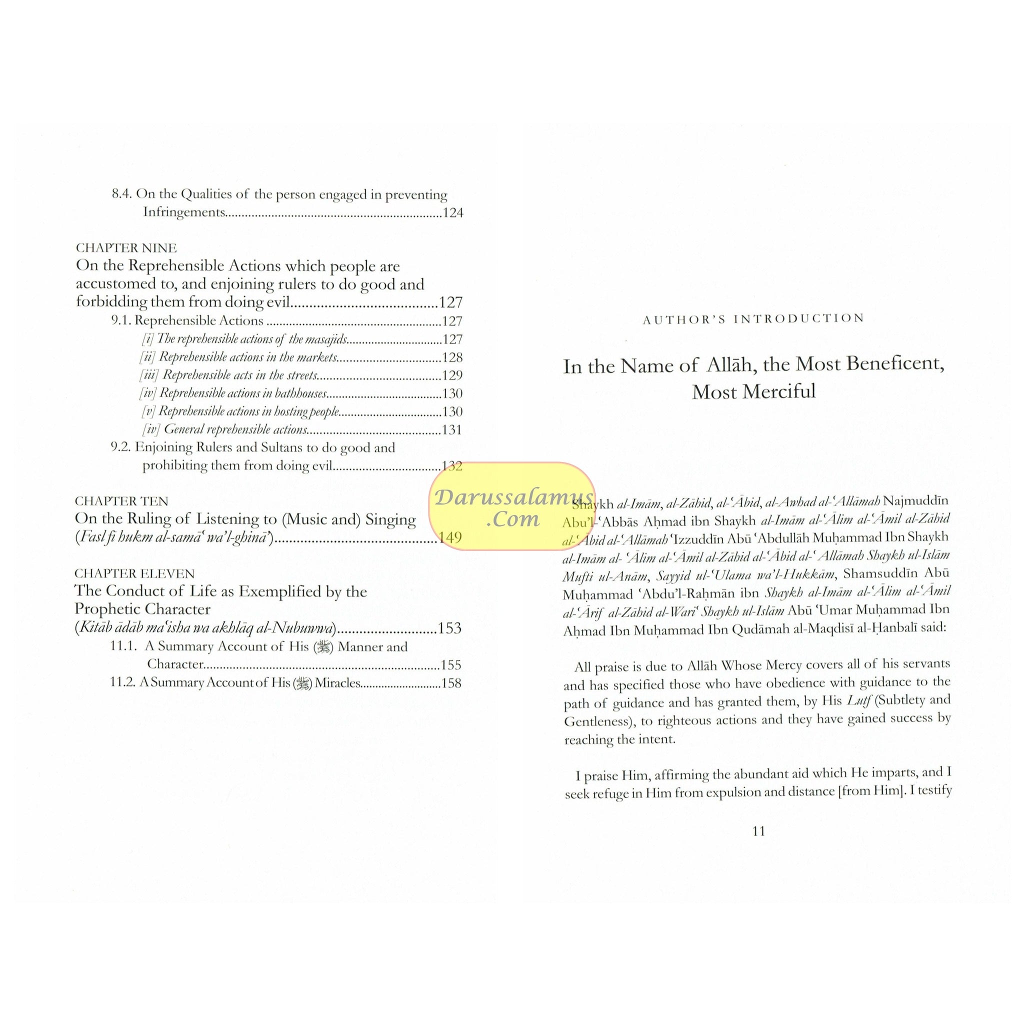 The Refinement Of Character By Imam Ibn Qudamah Al-Maqdisi、mySite、topwebapps